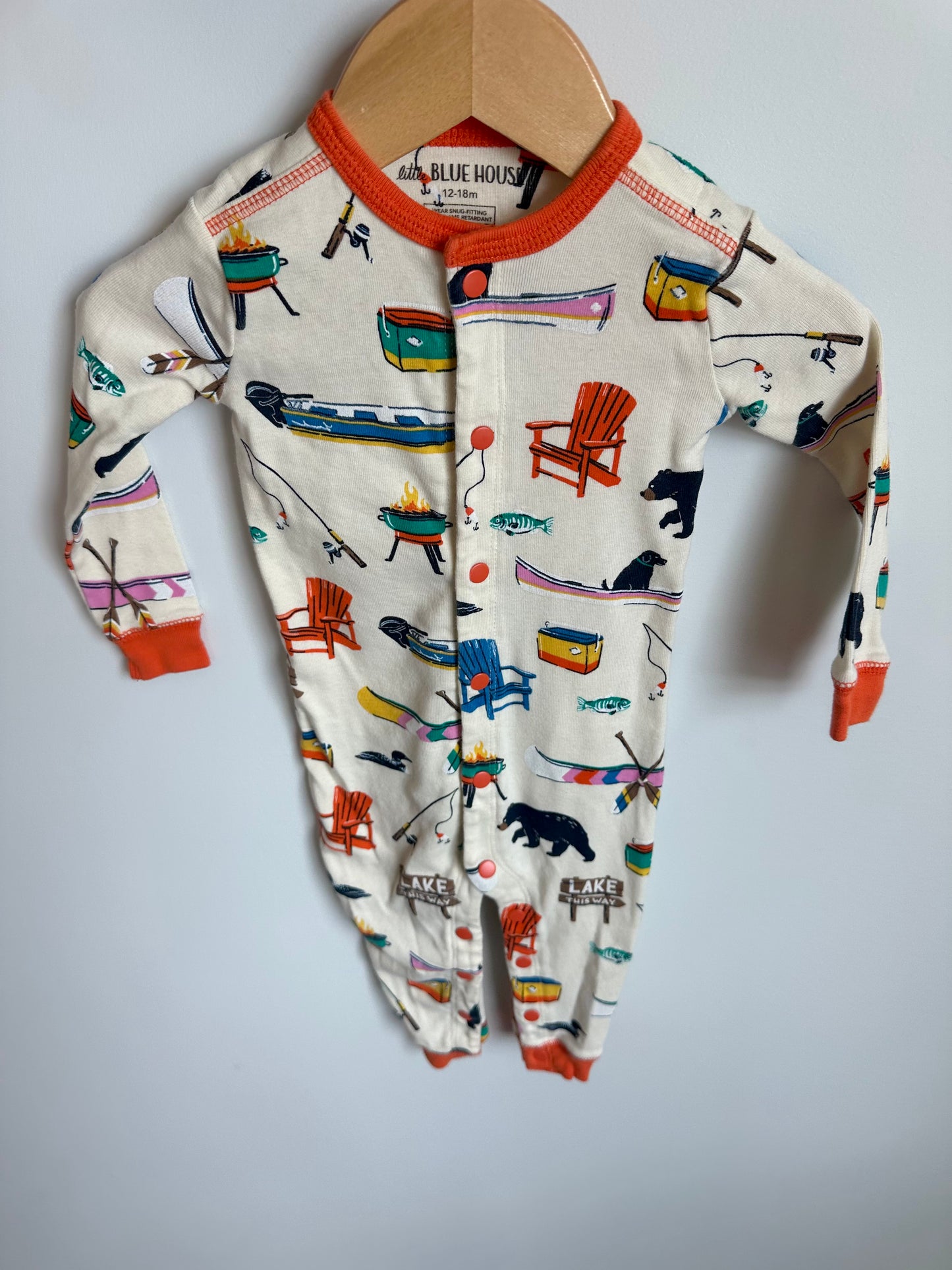 Lake This Way Sleeper / 12-18m