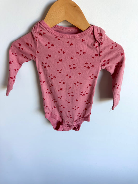 Blush Hearts Bodysuit / 6-9m