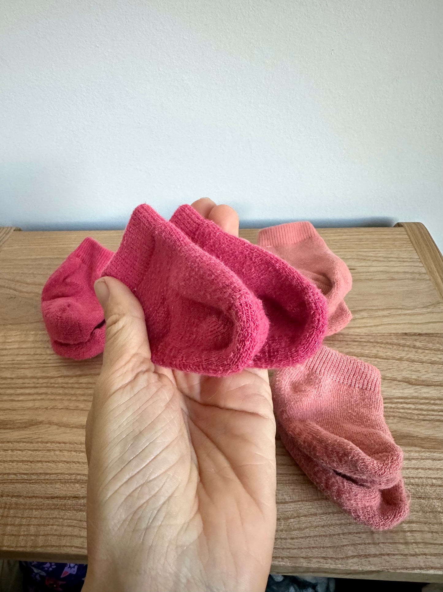 Bright Pink, Burgundy, Soft Pink Softs (12 sets) / 0-6m