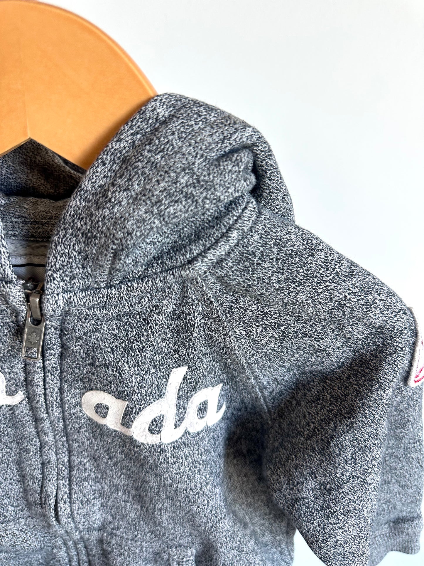 Grey Canada Hoodie / 18-24m