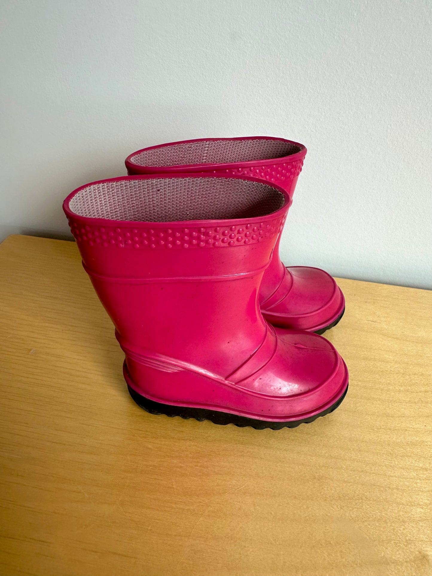 Pink Rain Boots / Size 3 Infant