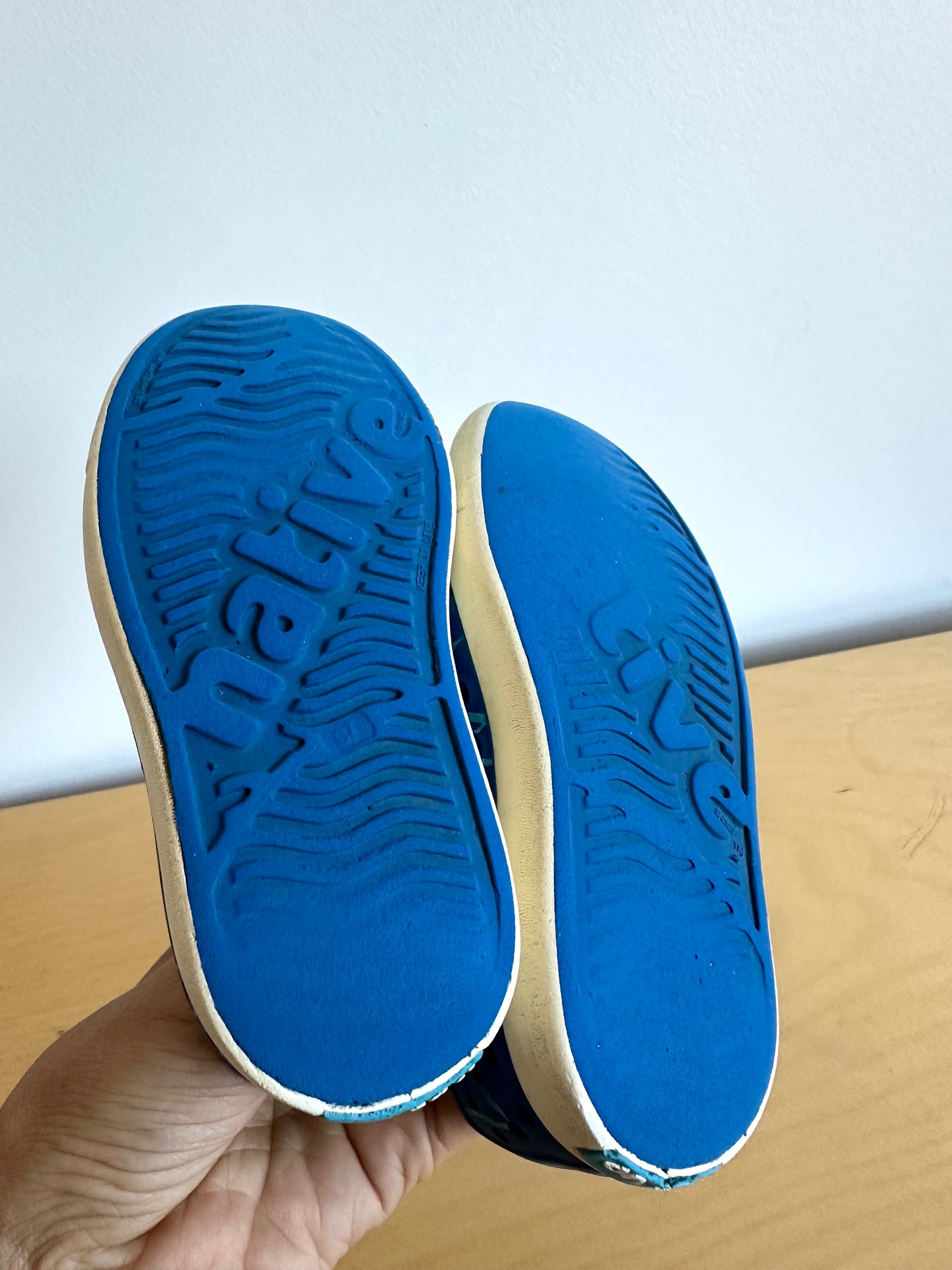 Native Blue Shoes / Size 7 Toddler