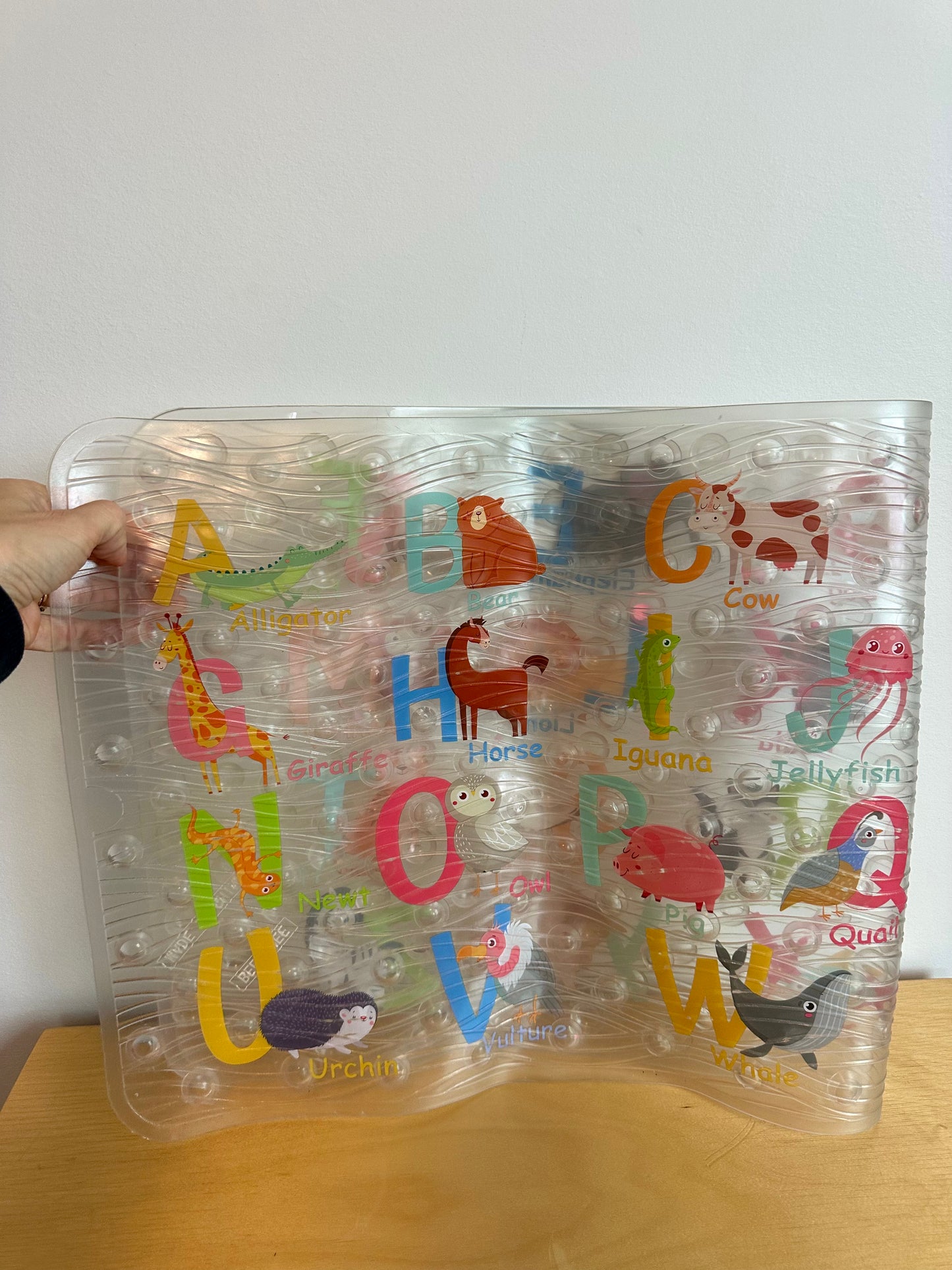 Alphabet Bath Mat (No Shipping)