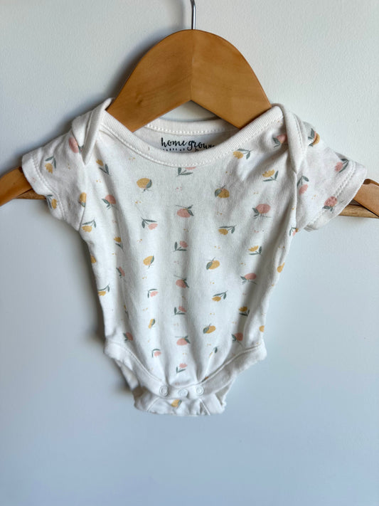 Newborn Gap Organic Pink Bodysuit / 0m