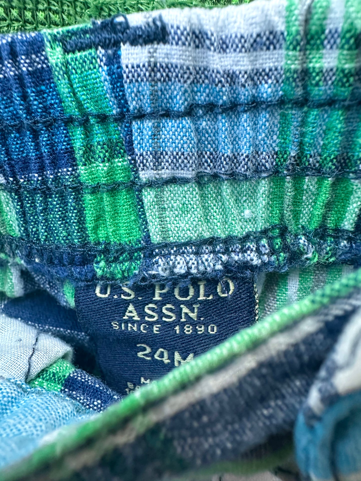 Colored Tartan Shorts / 24m