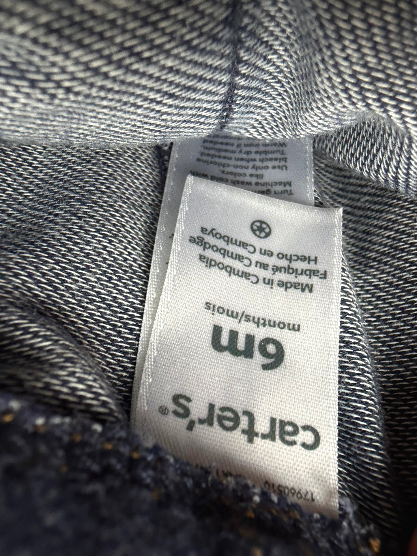 Denim Like Leggings / 6m