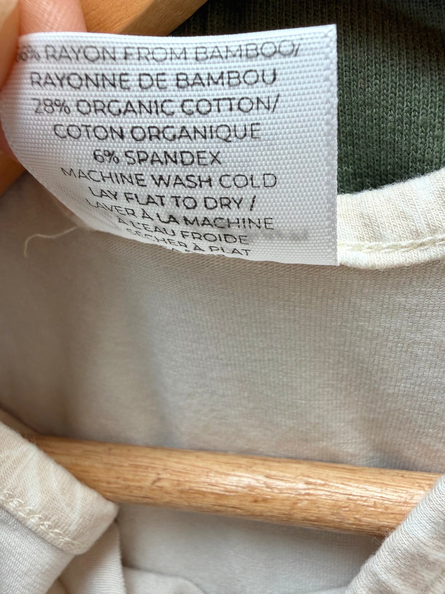 Jax + Lennon Tan Leaves Tank Top / 6-12m