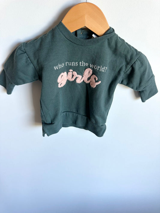 Who Runs The World? Girls Sweater / 3m