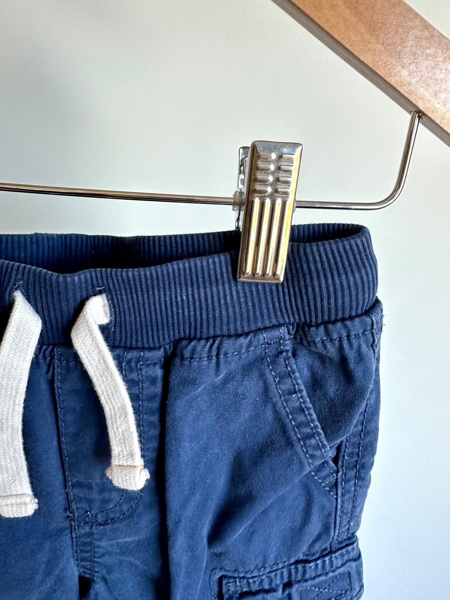 Blue Cargo Pants / 24m