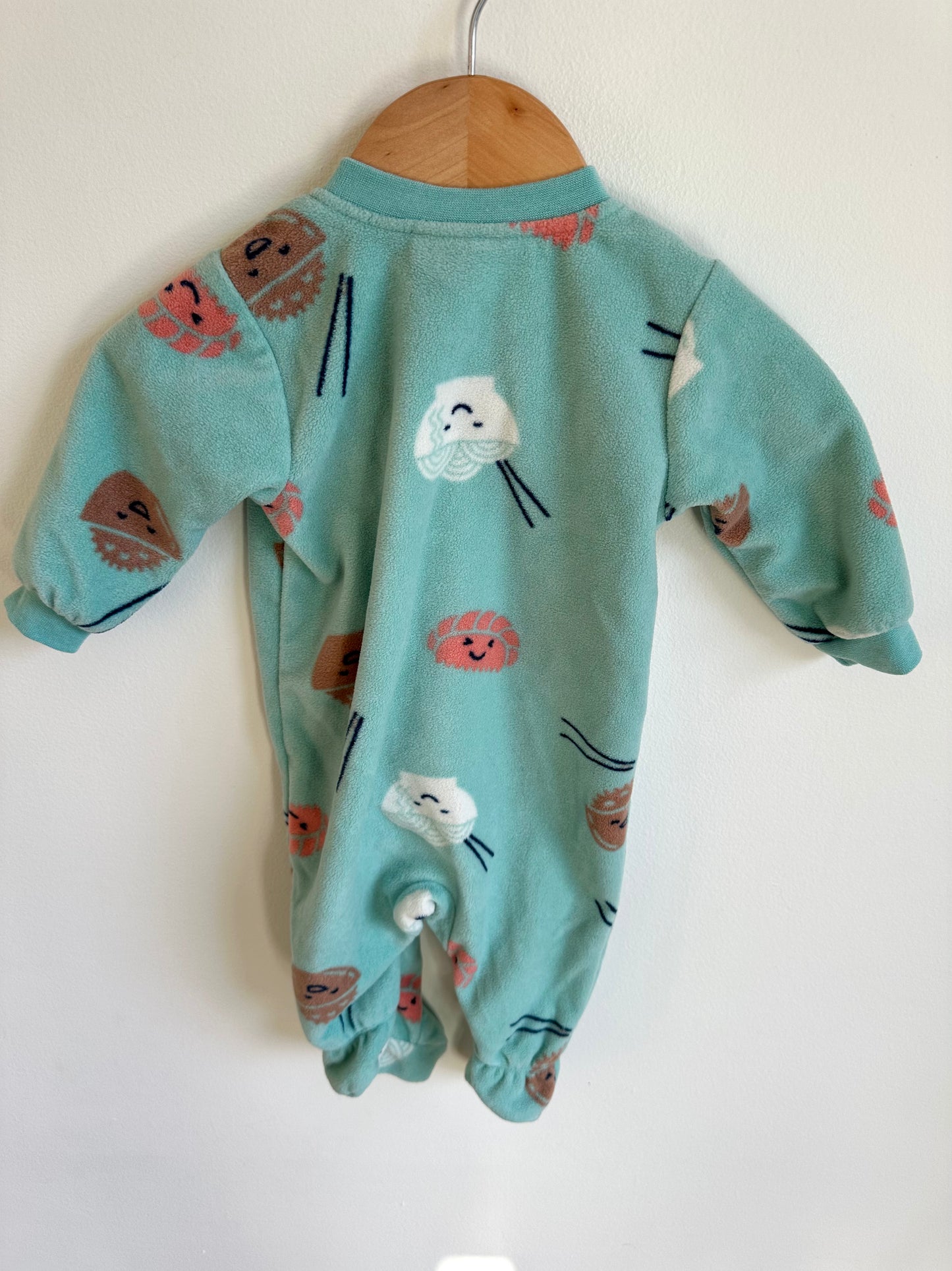 Noodle Bowl Fleece Sleeper / 3m