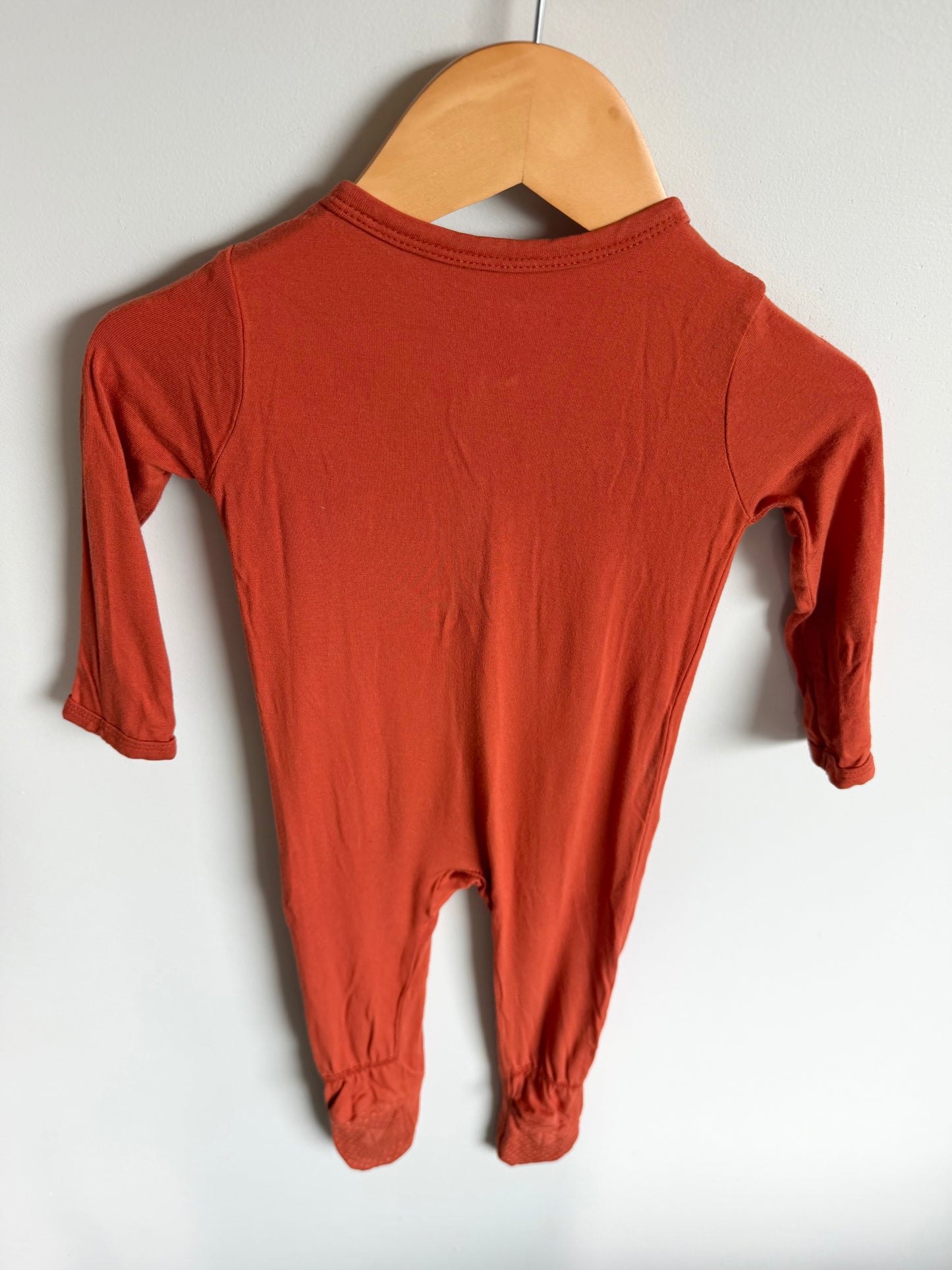 Kyte Terracotta Footed Sleeper / 6-12m