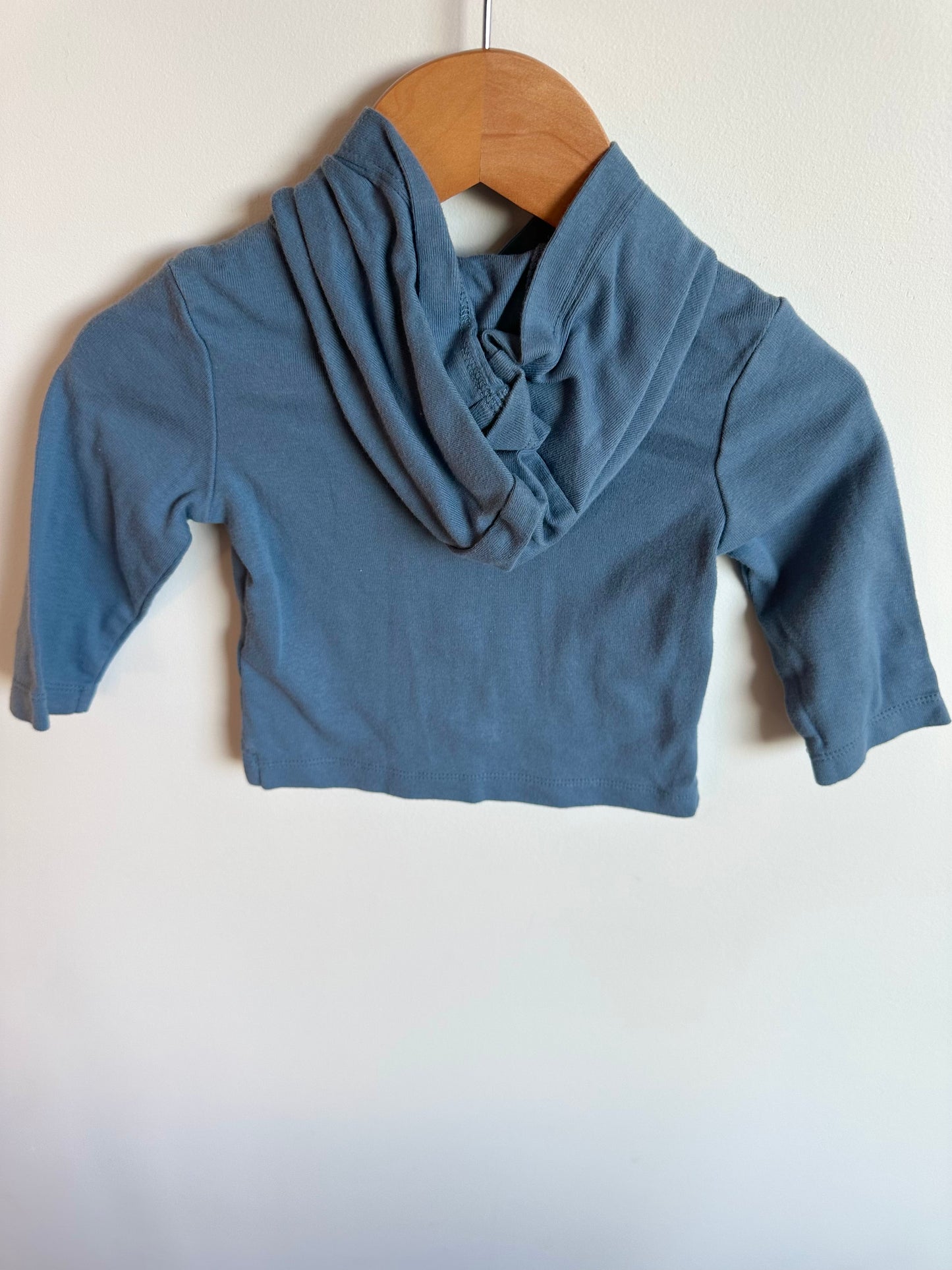Blue Leaf Button Sweater / 9m