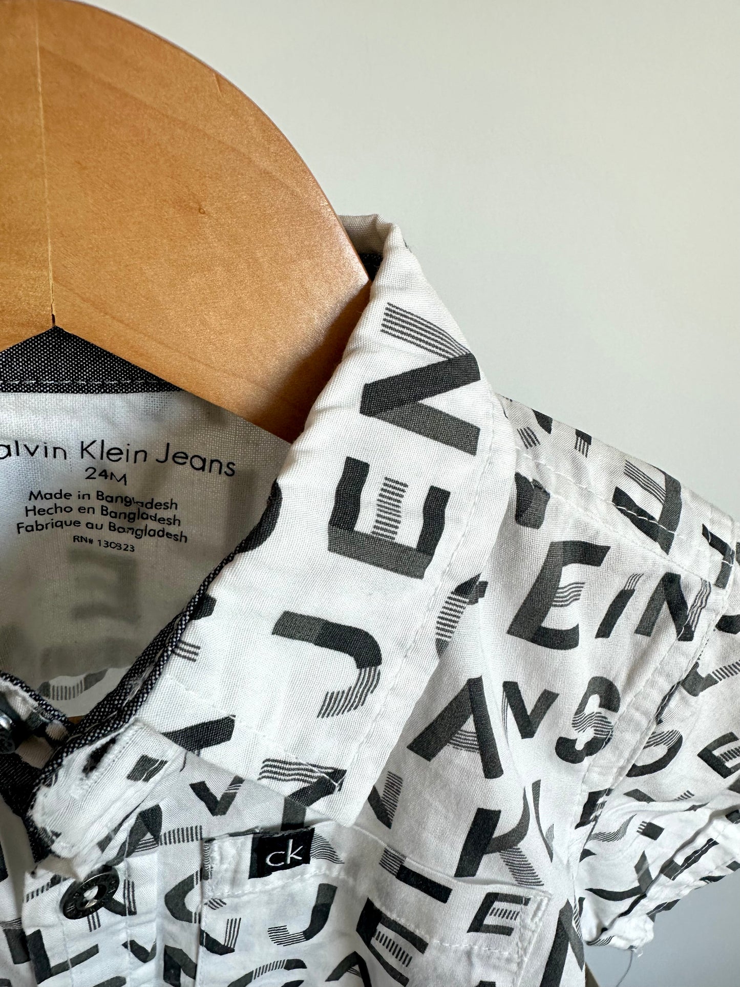 CK Dress Shirt (With Tags) / 24m