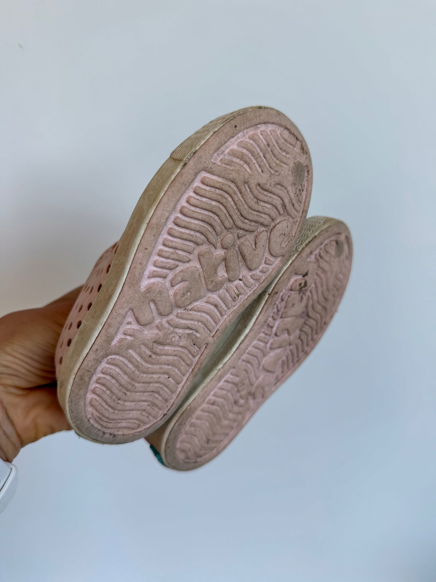 Native Pink Slide On Shoes / Size 6 toddler