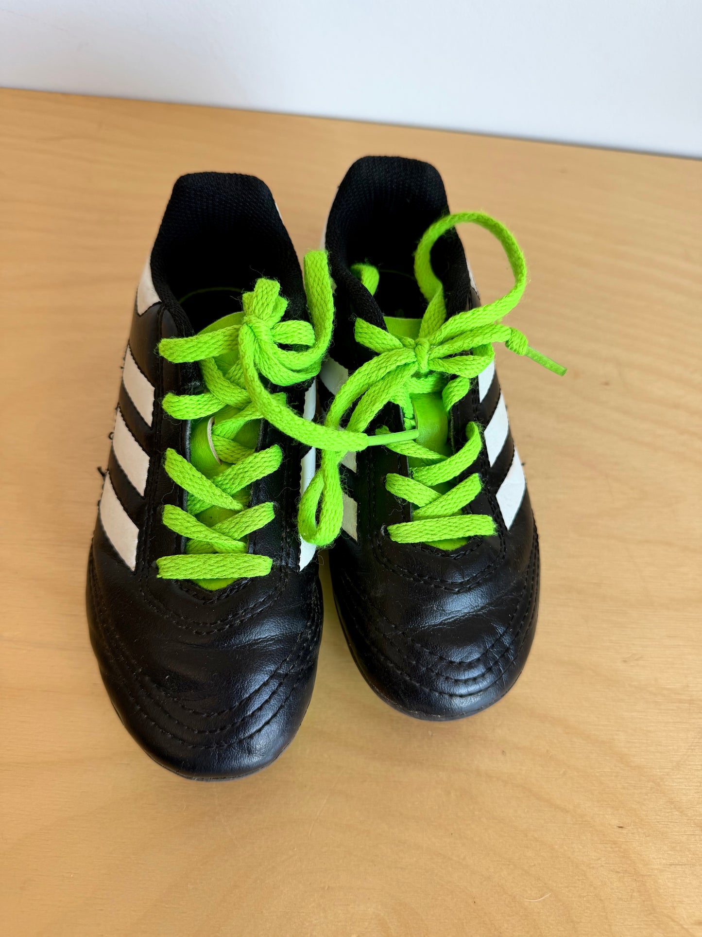 Adidas Black Soccer Cleat Shoes / Size 10 Toddler