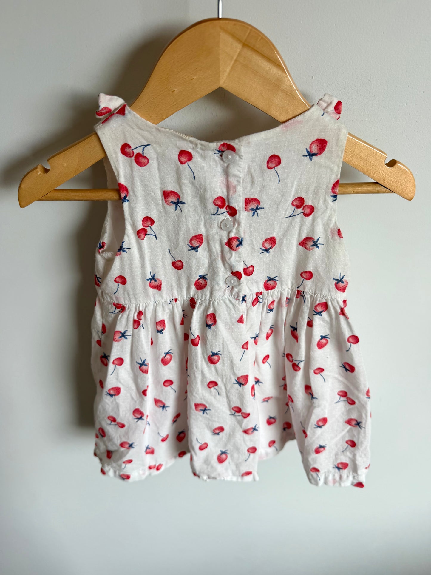 OshKosh Strawberry Dress / 12-18m