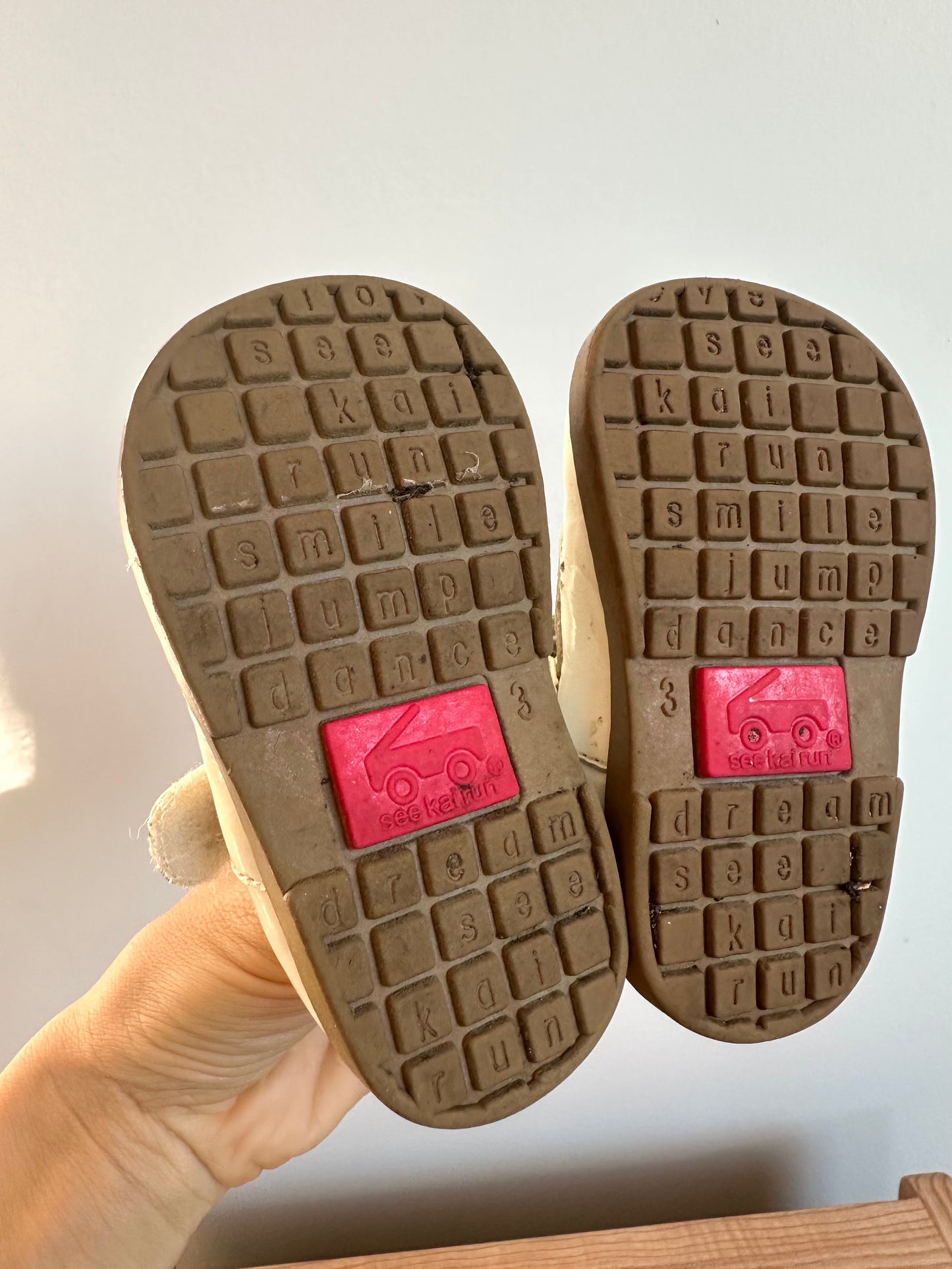 White Mary Janes / Size 3 Infant