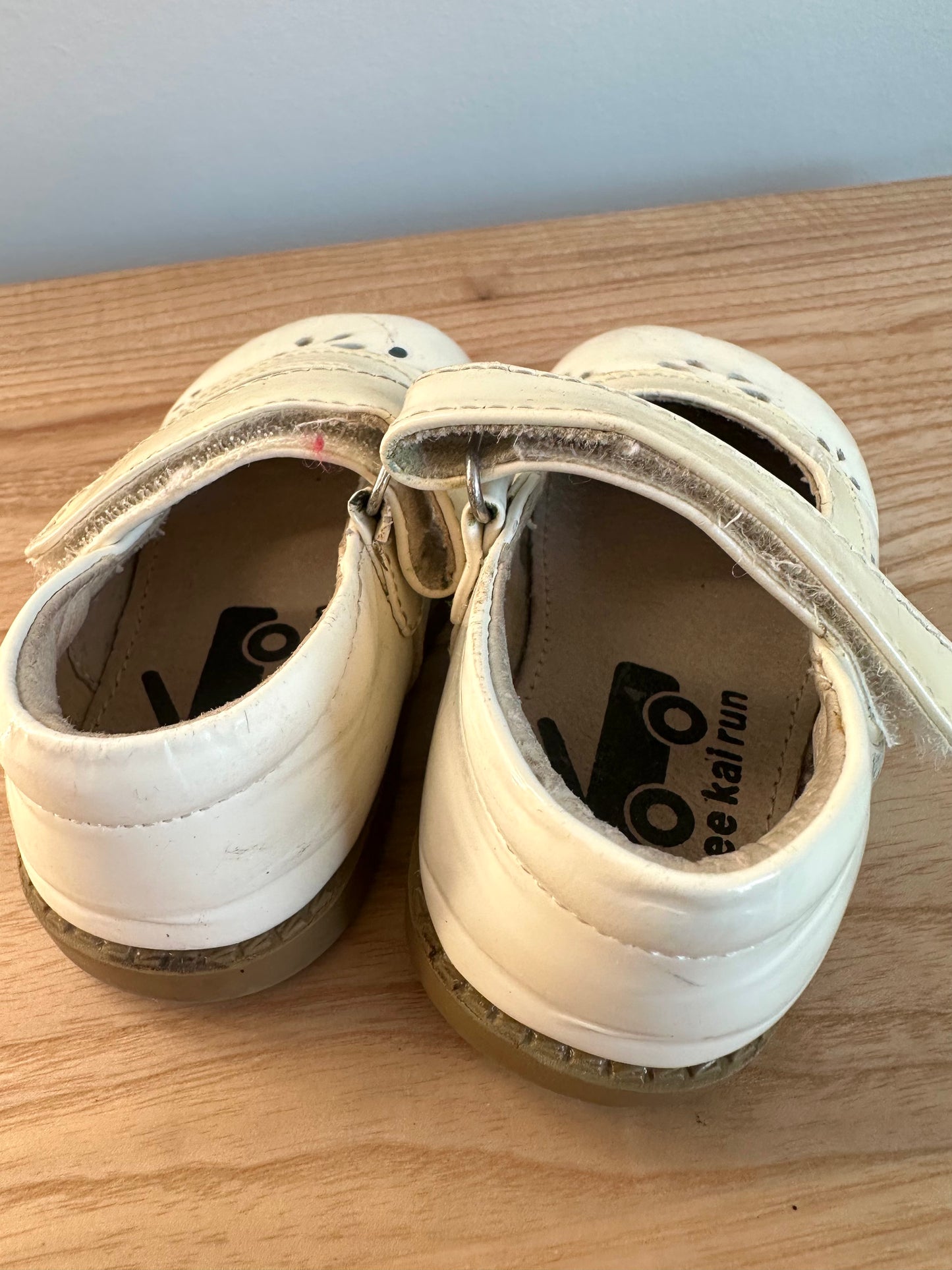 White Mary Janes / Size 3 Infant