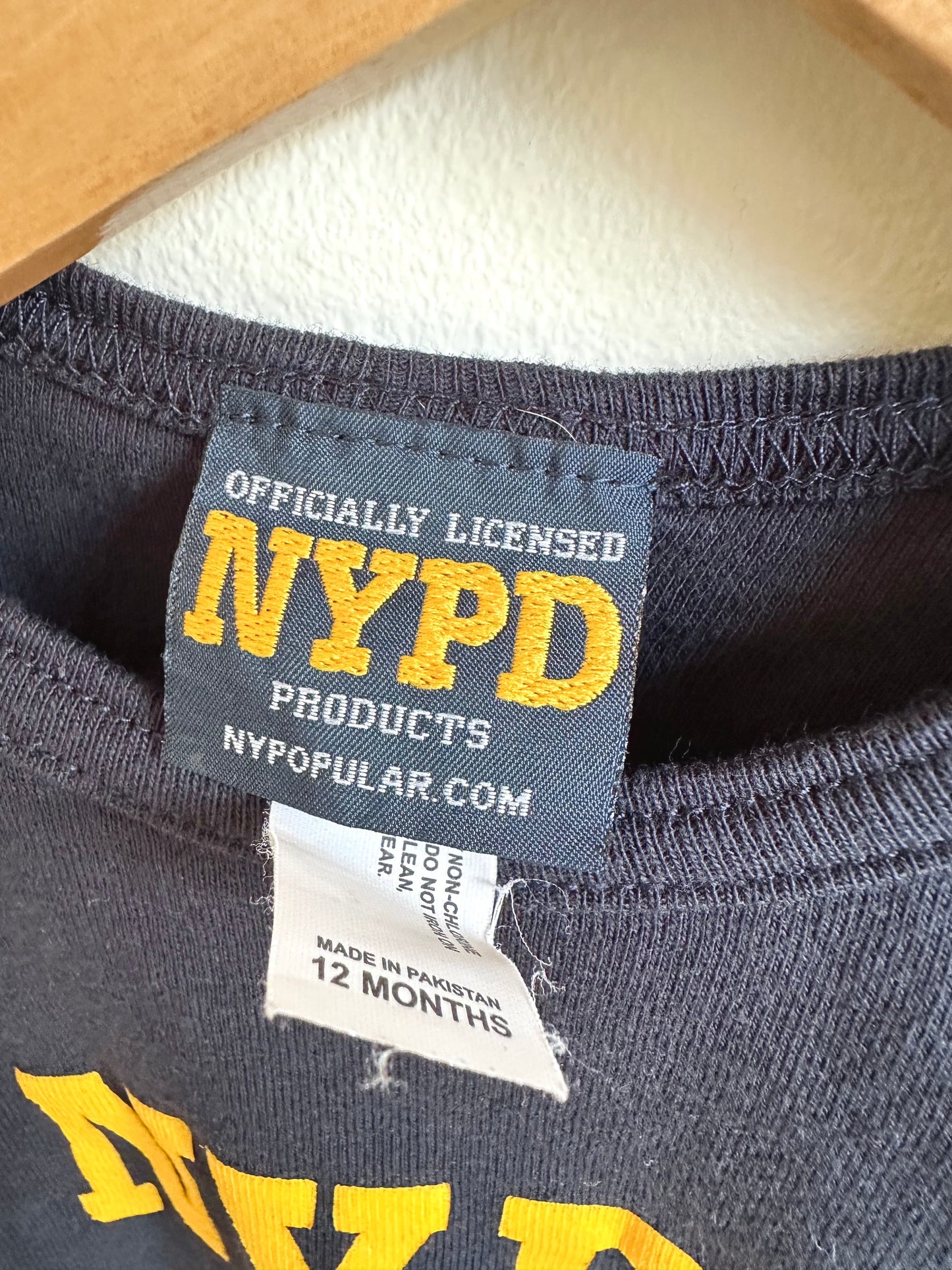 NYPD Bodysuit / 12m