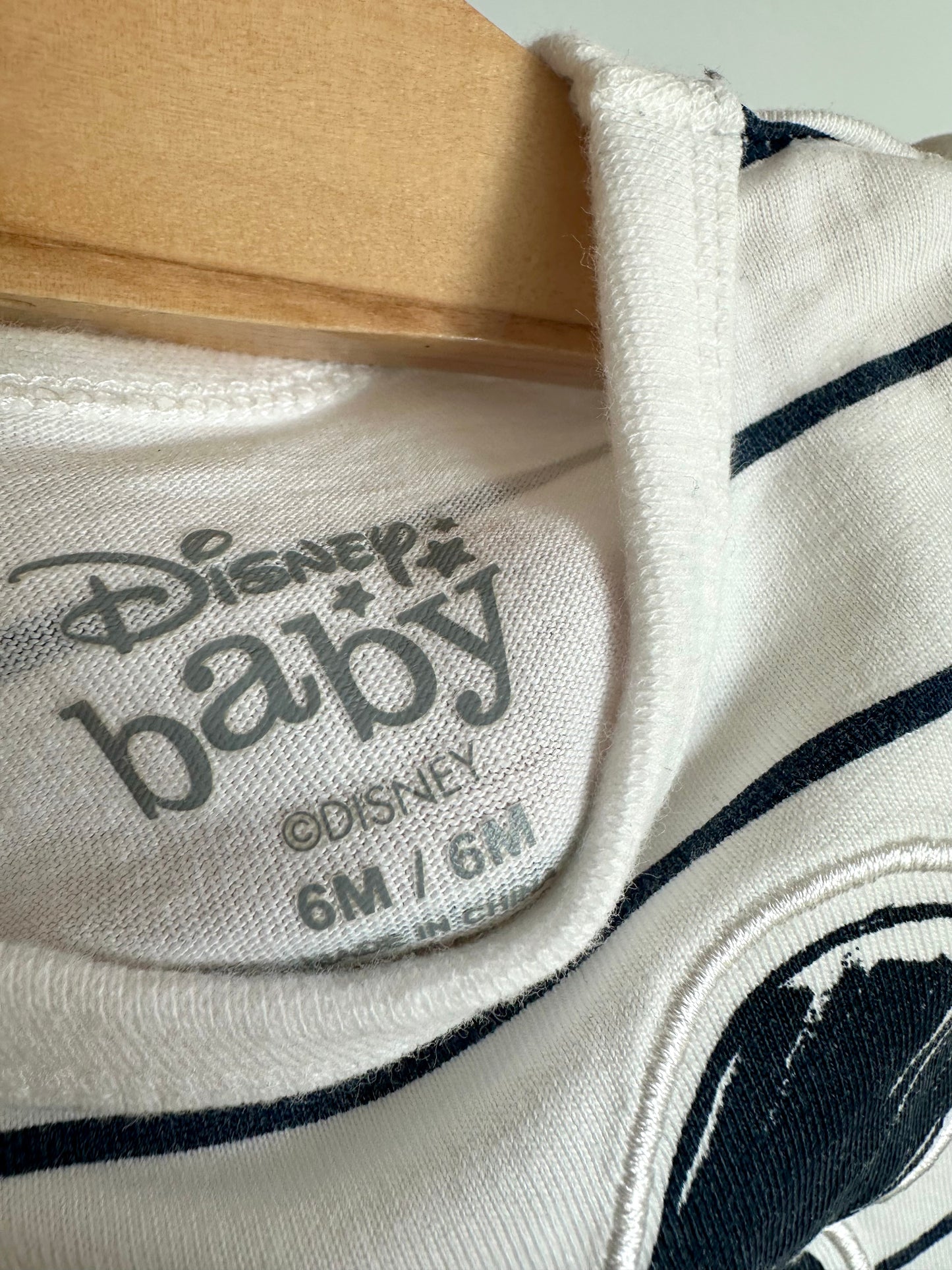 Mickey Striped Top / 6m