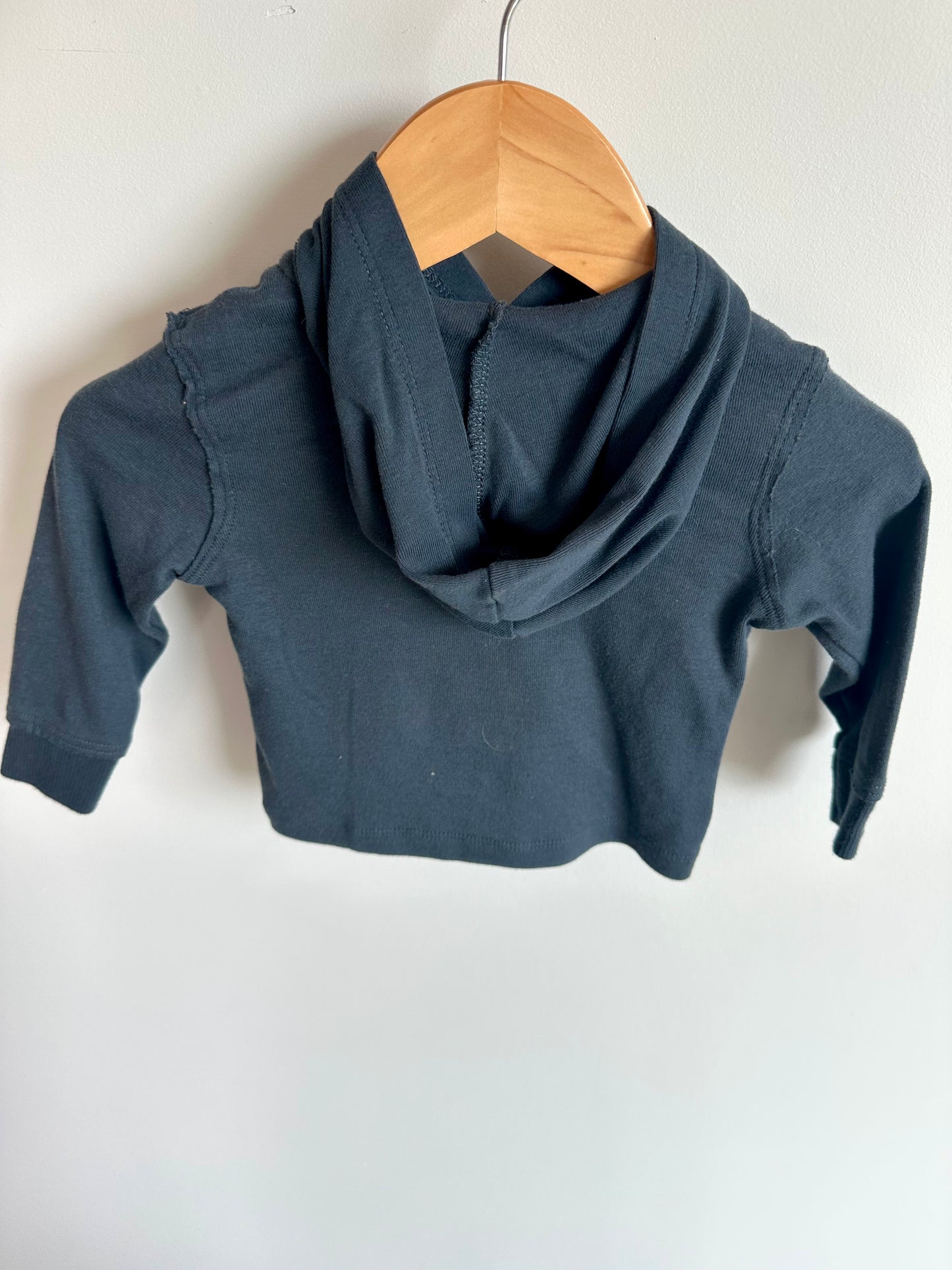 Dark Blue Button Top / 6m