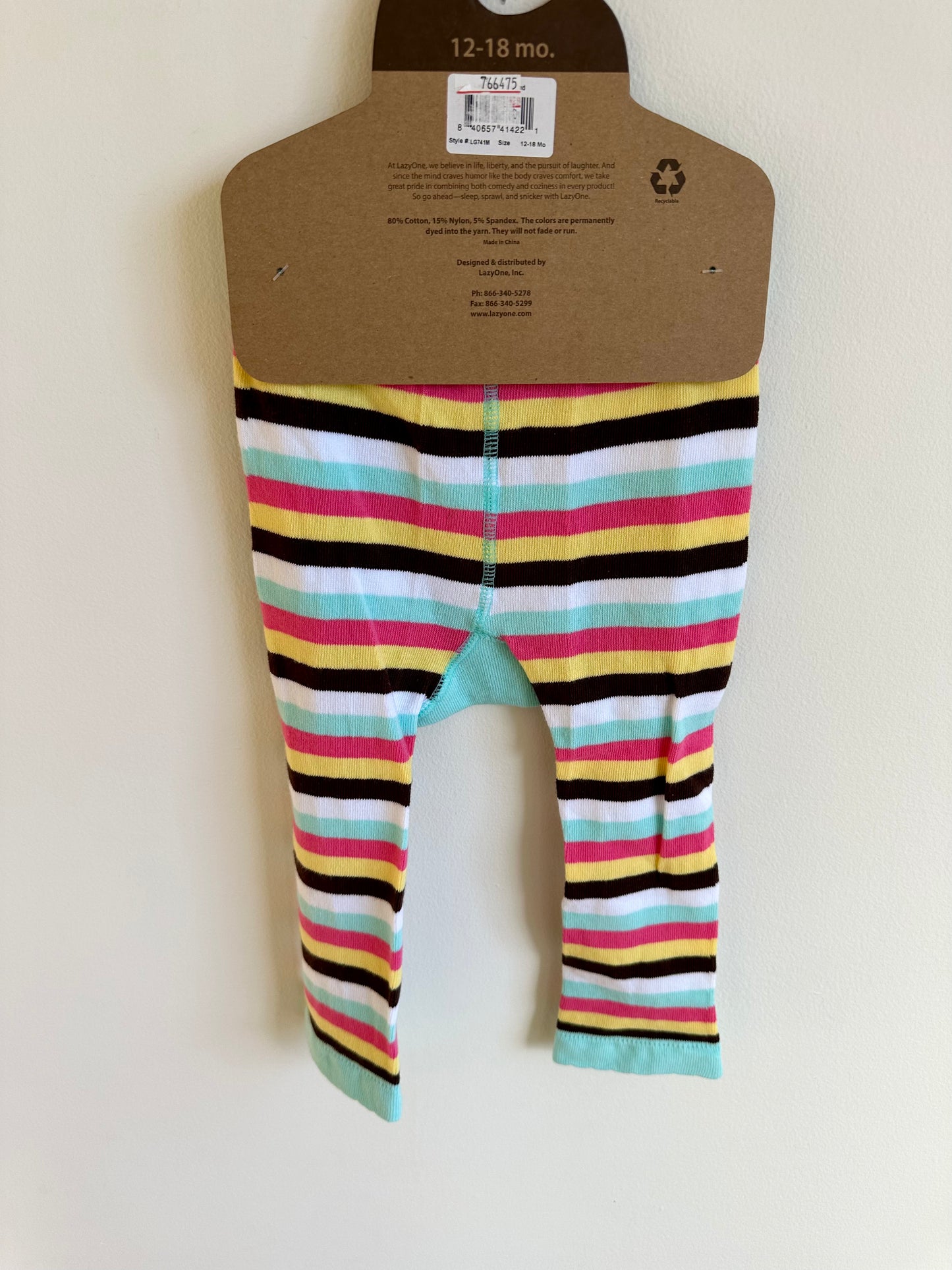 Tail End Striped Pants (With Tags) / 12-18m