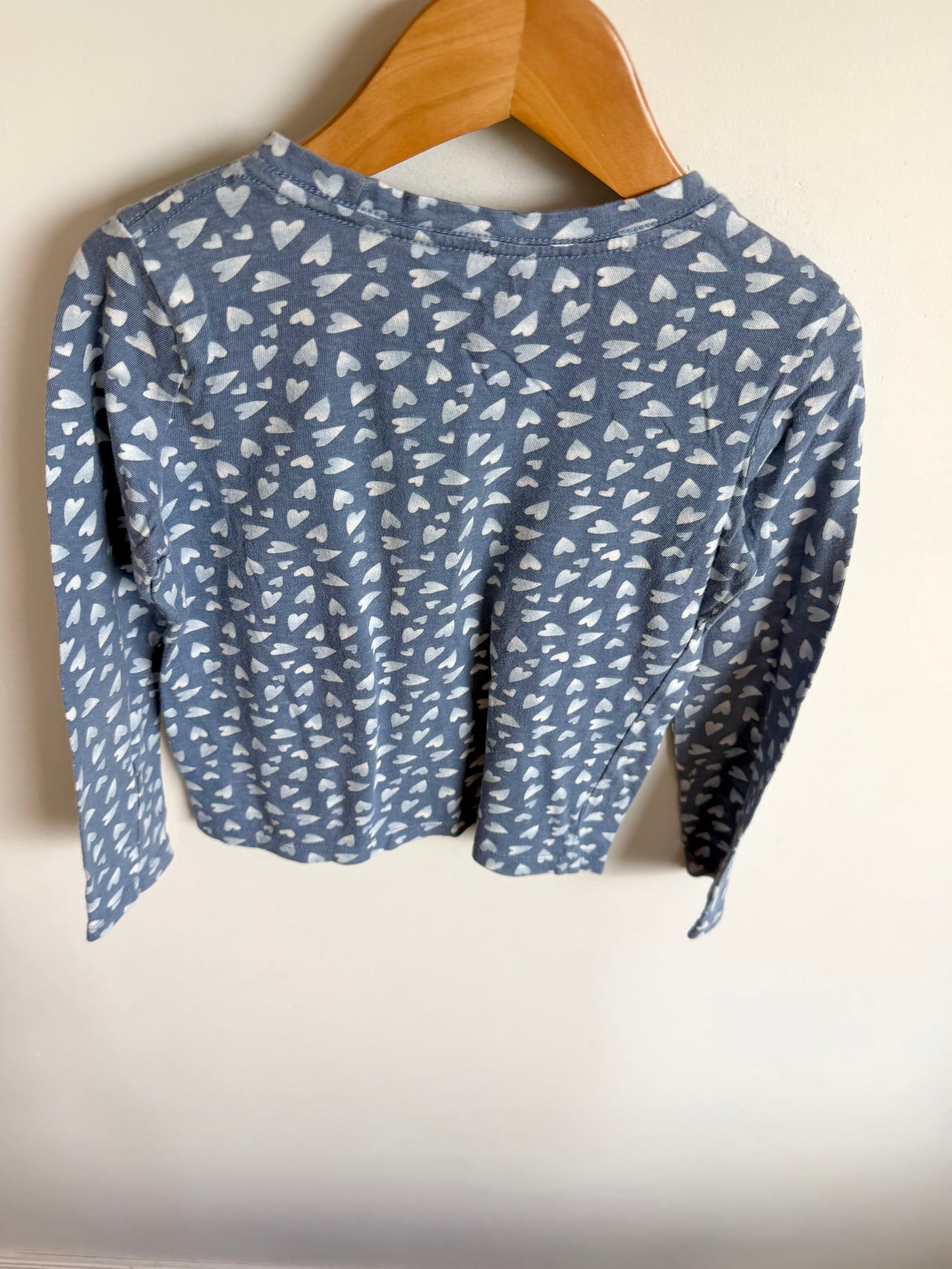 Blue Heart Long Sleeve / 6T