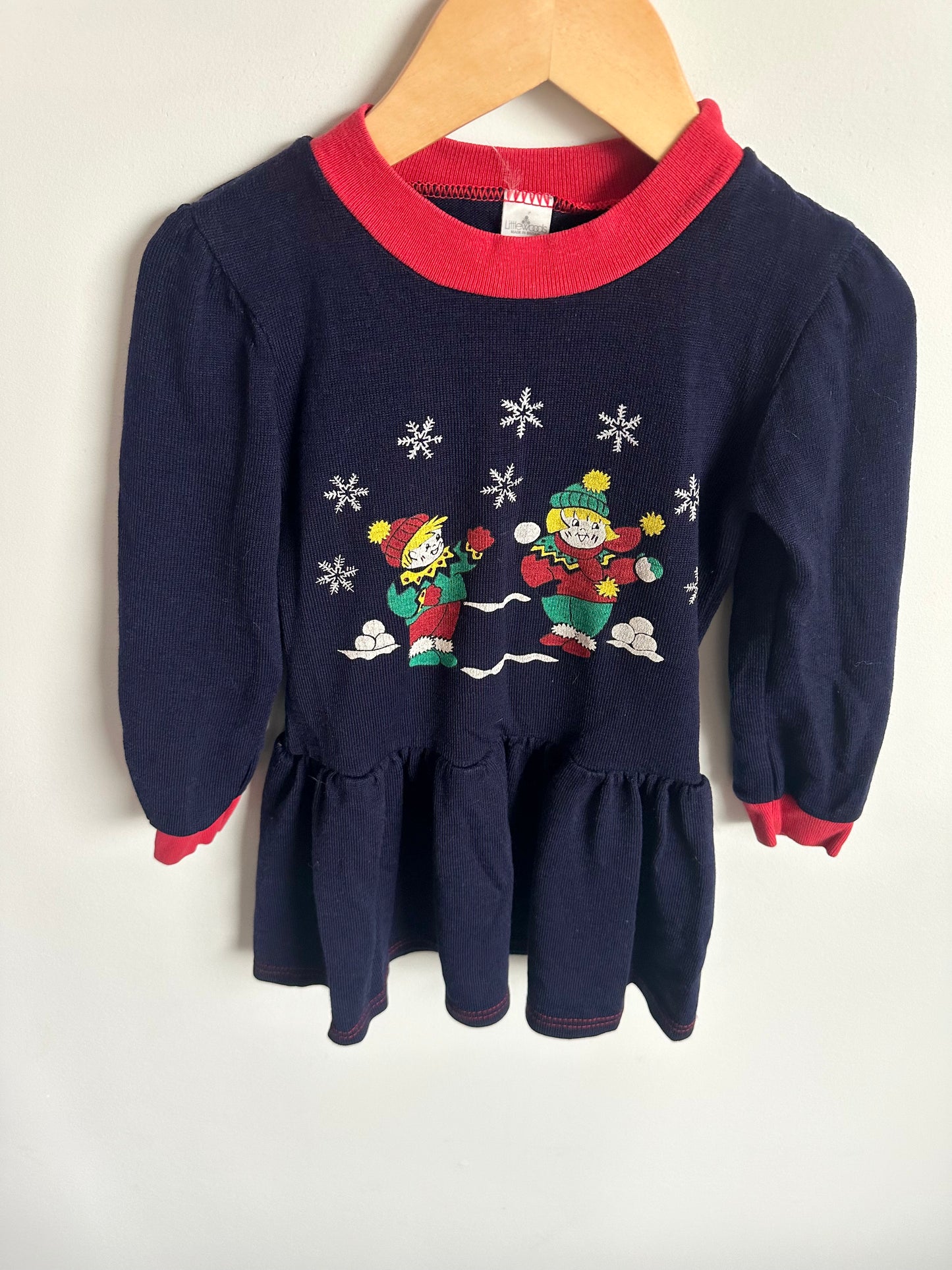 Made in Britain Snowball Dress / 3-4T