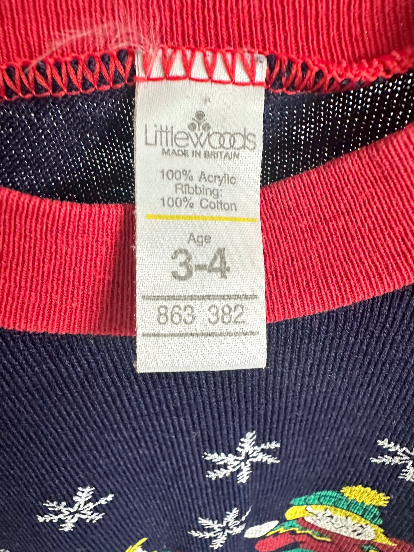 Made in Britain Snowball Dress / 3-4T