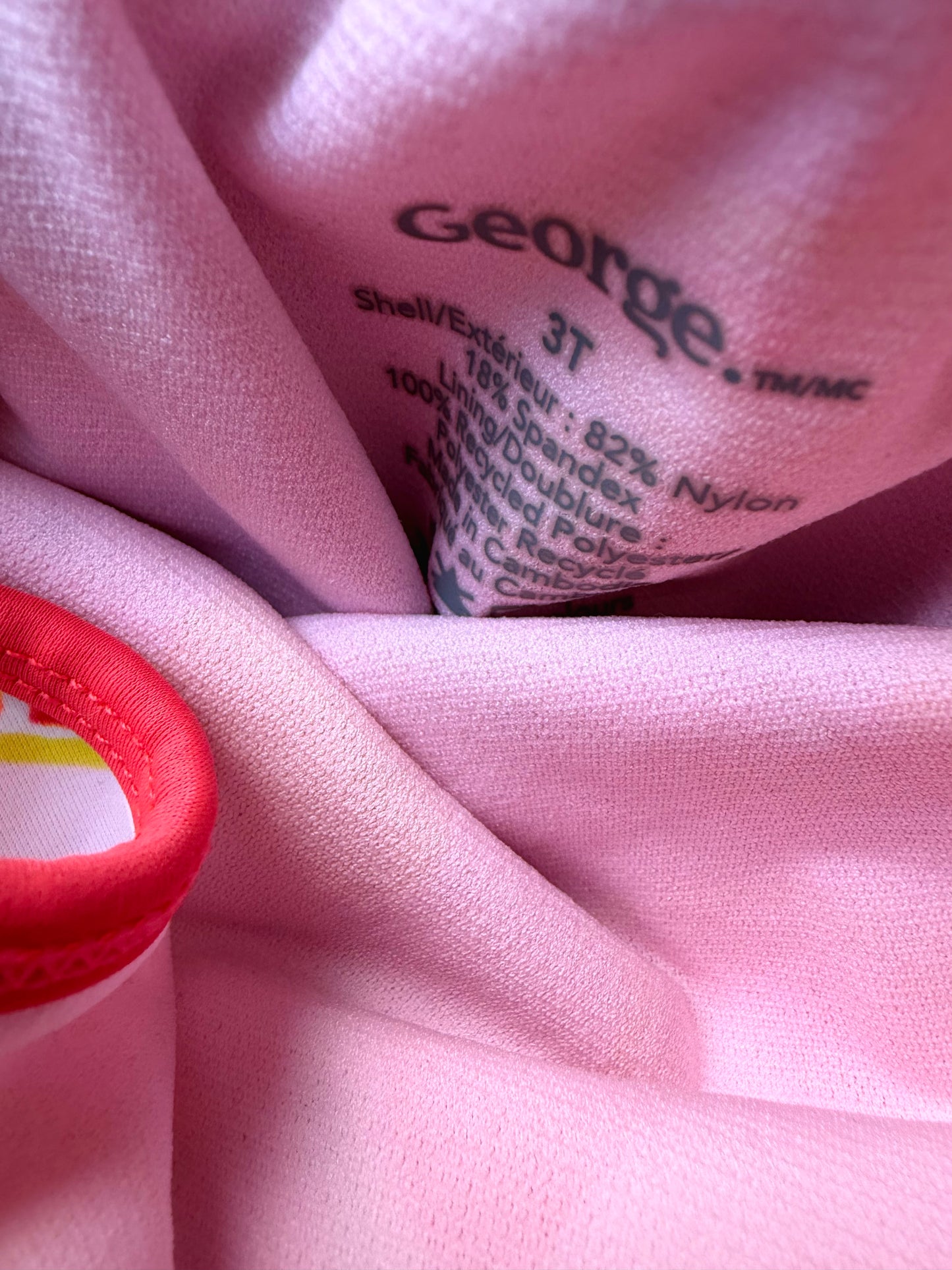 Pink Fruit Swimsuit / 3T