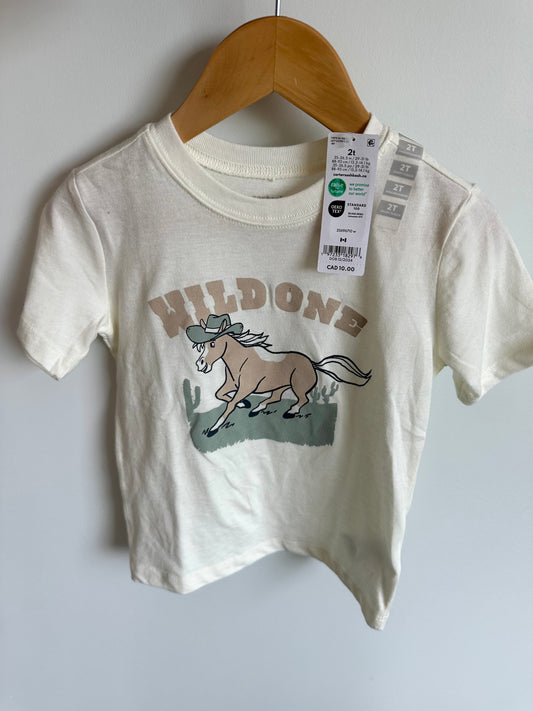 Wild One T-Shirt (With tags) / 2T