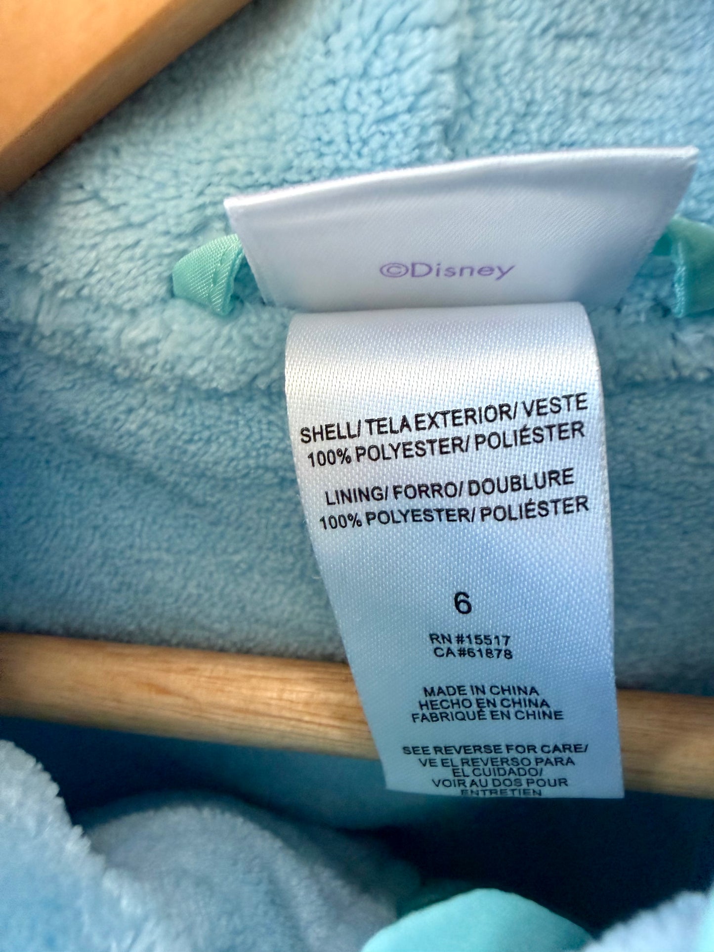 Stitch Fleece Lined Zip Jacket / 6T