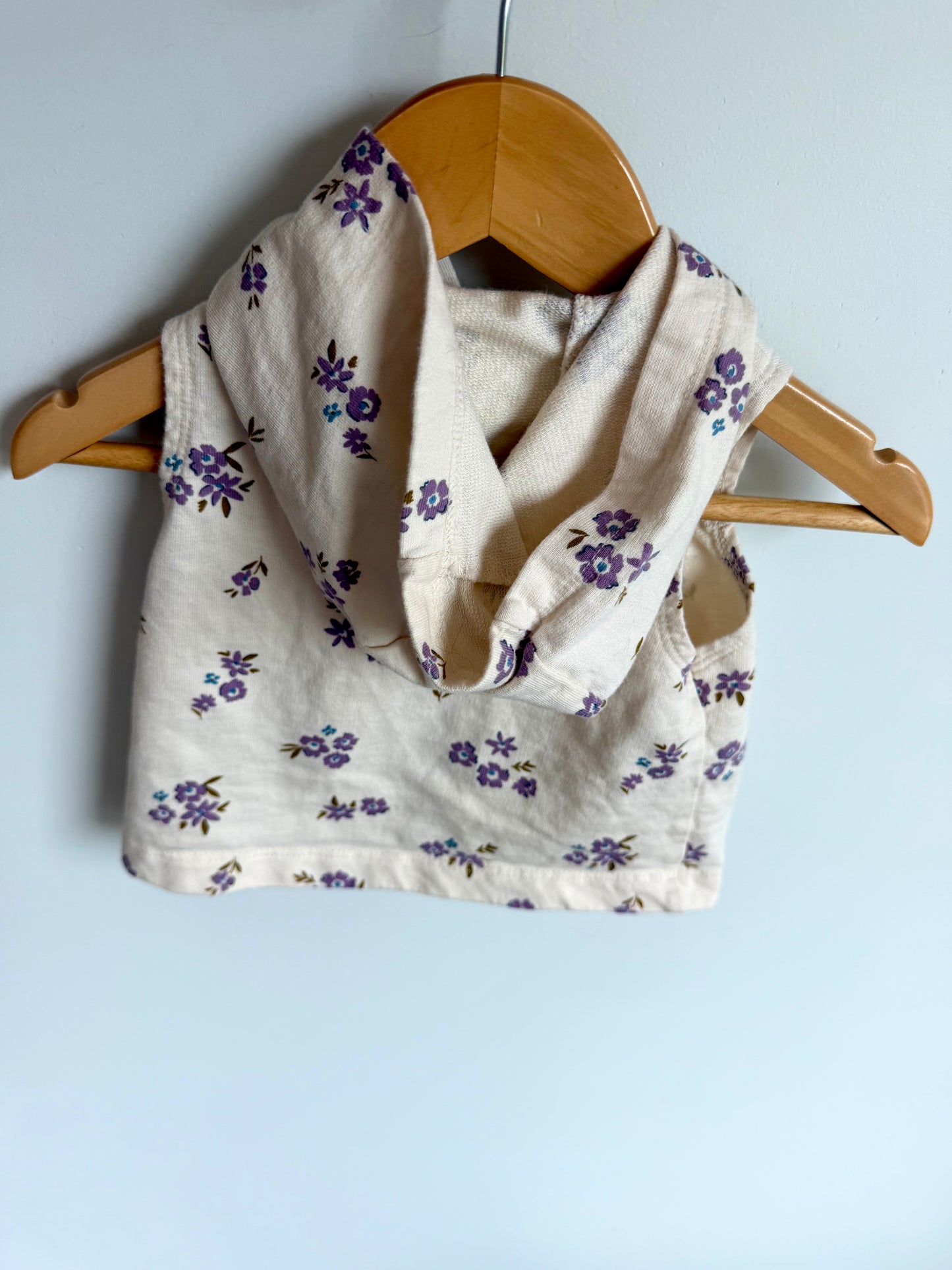 Floral Hood Vest / 3m