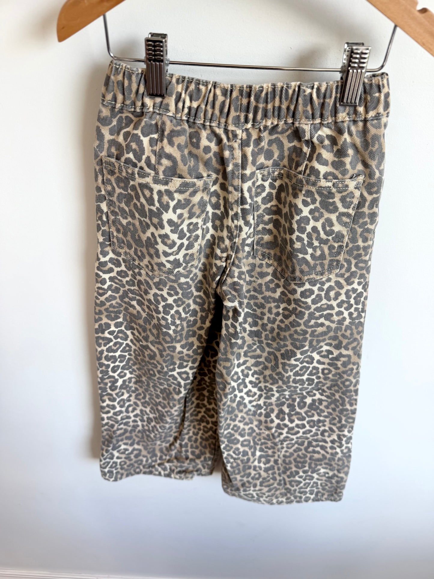 Wide Leg Animal Print Pants / 6T