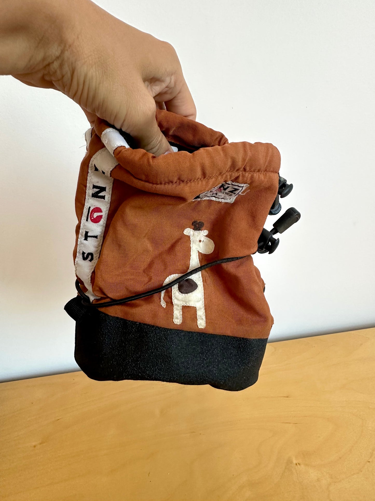 Giraffe Waterproof Stonz Boots / Medium (Size 3 Infant)