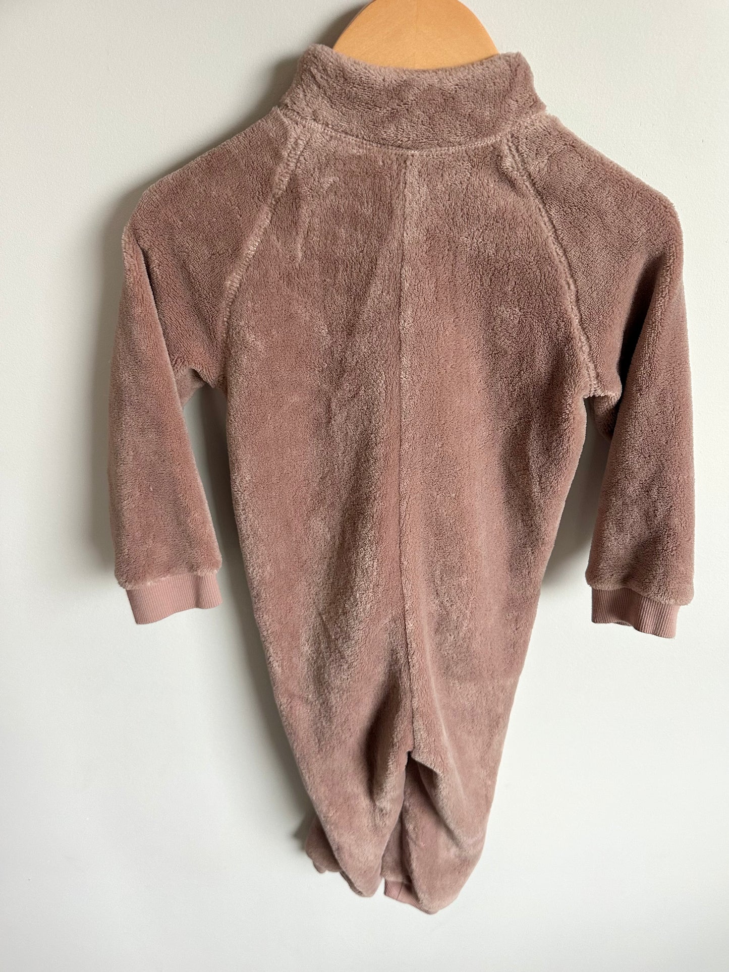 Blush Fleece Jumpsuit / 2-3T