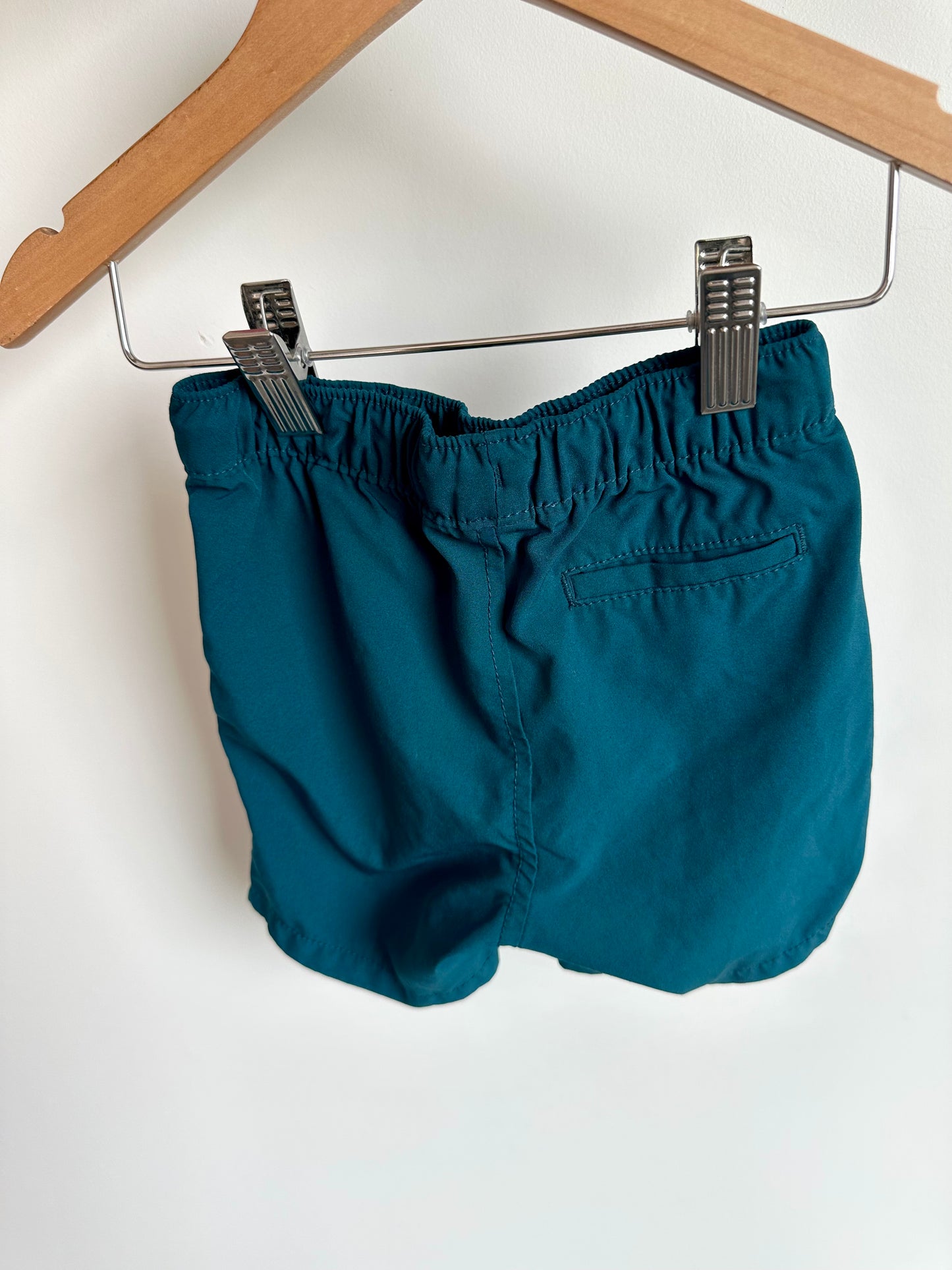 Teal with Pockets Swim Shorts / 18-24m