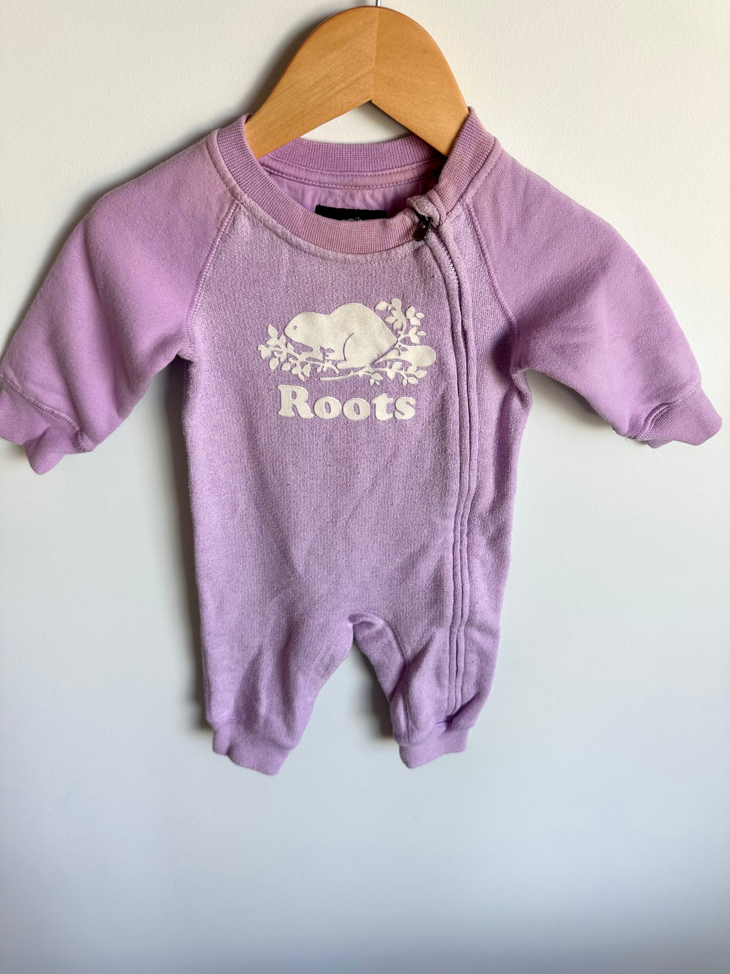 Roots Pink Jumpsuit / 3-6m