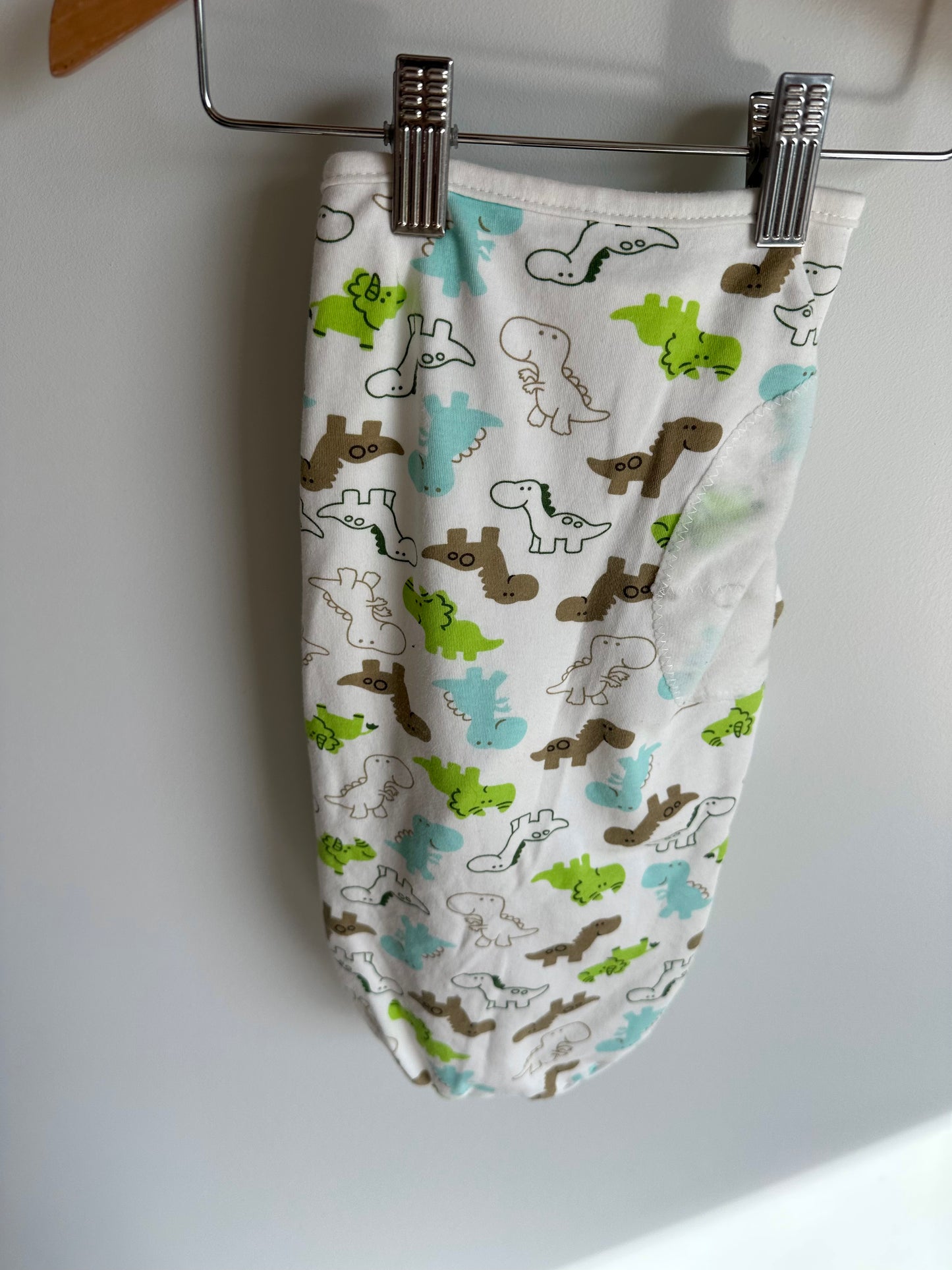 Dino White Sleep Sack / 7-14lbs