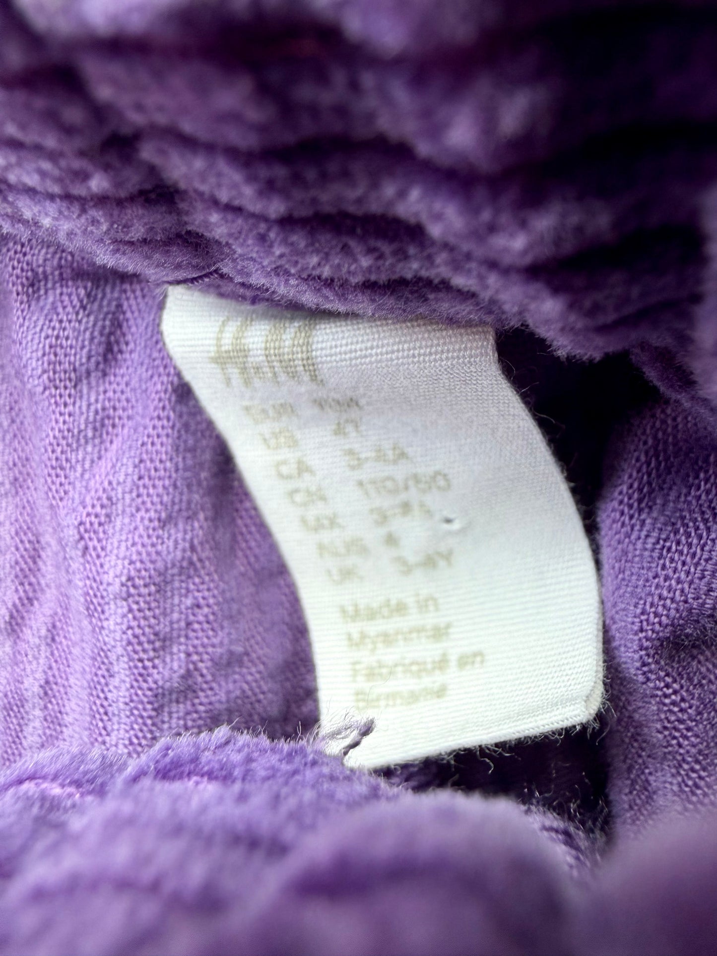 Purple Corduroy Pants / 3-4T