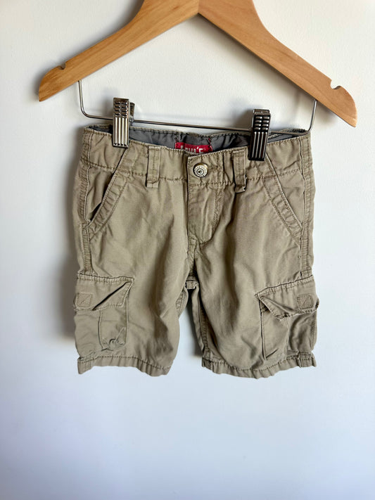 Tan Cargo Shorts / 3T