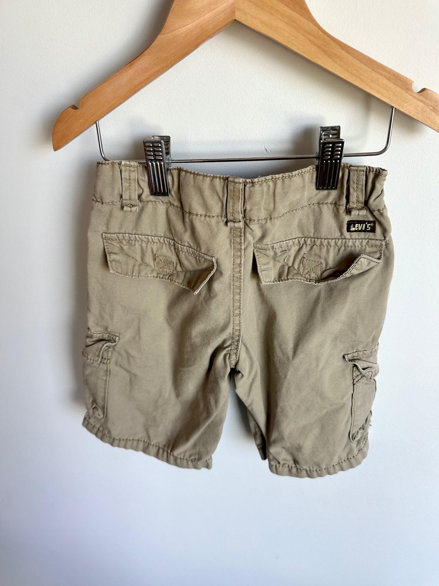 Tan Cargo Shorts / 3T