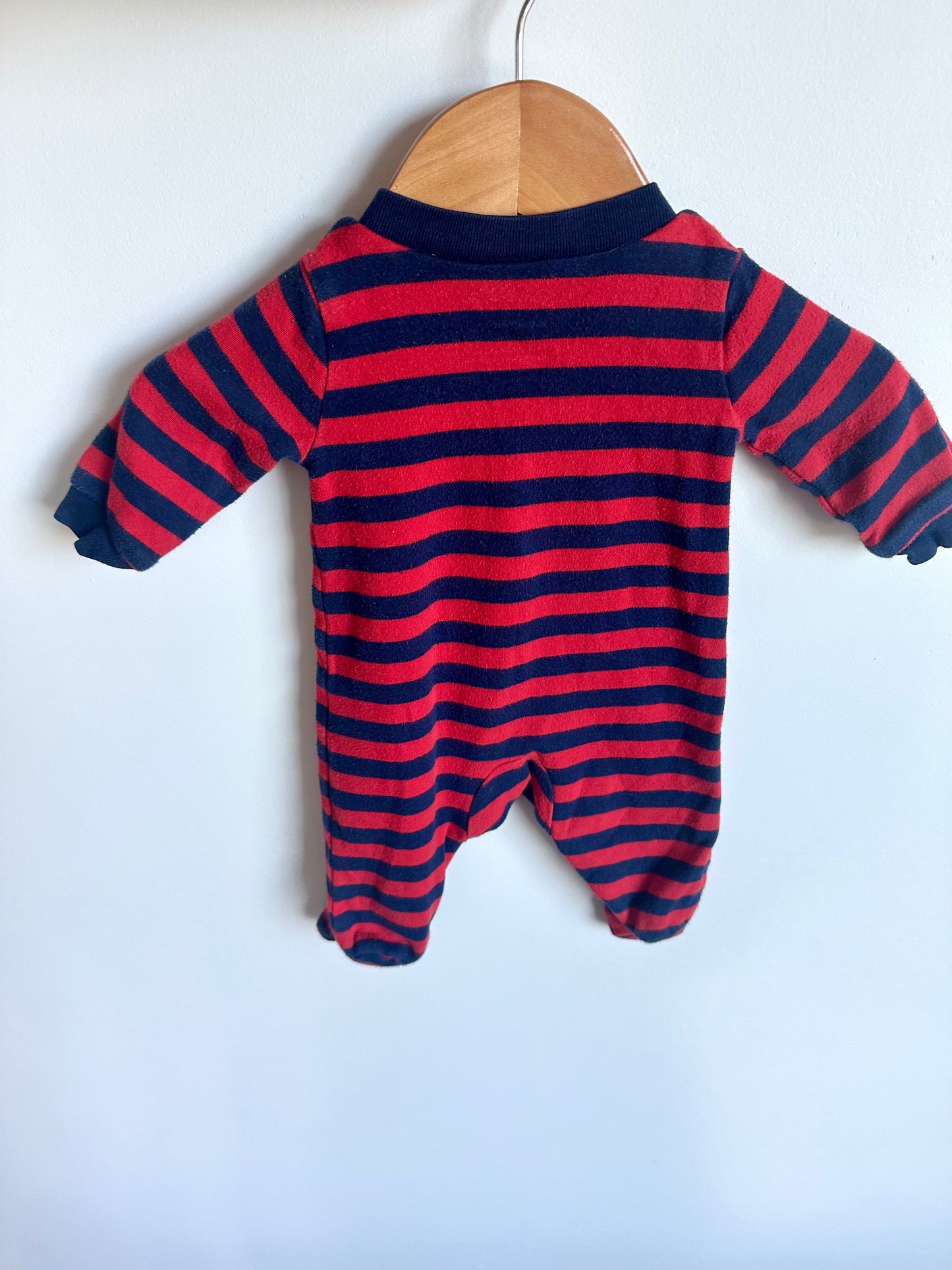 Dump Truck Striped Sleeper / 0m