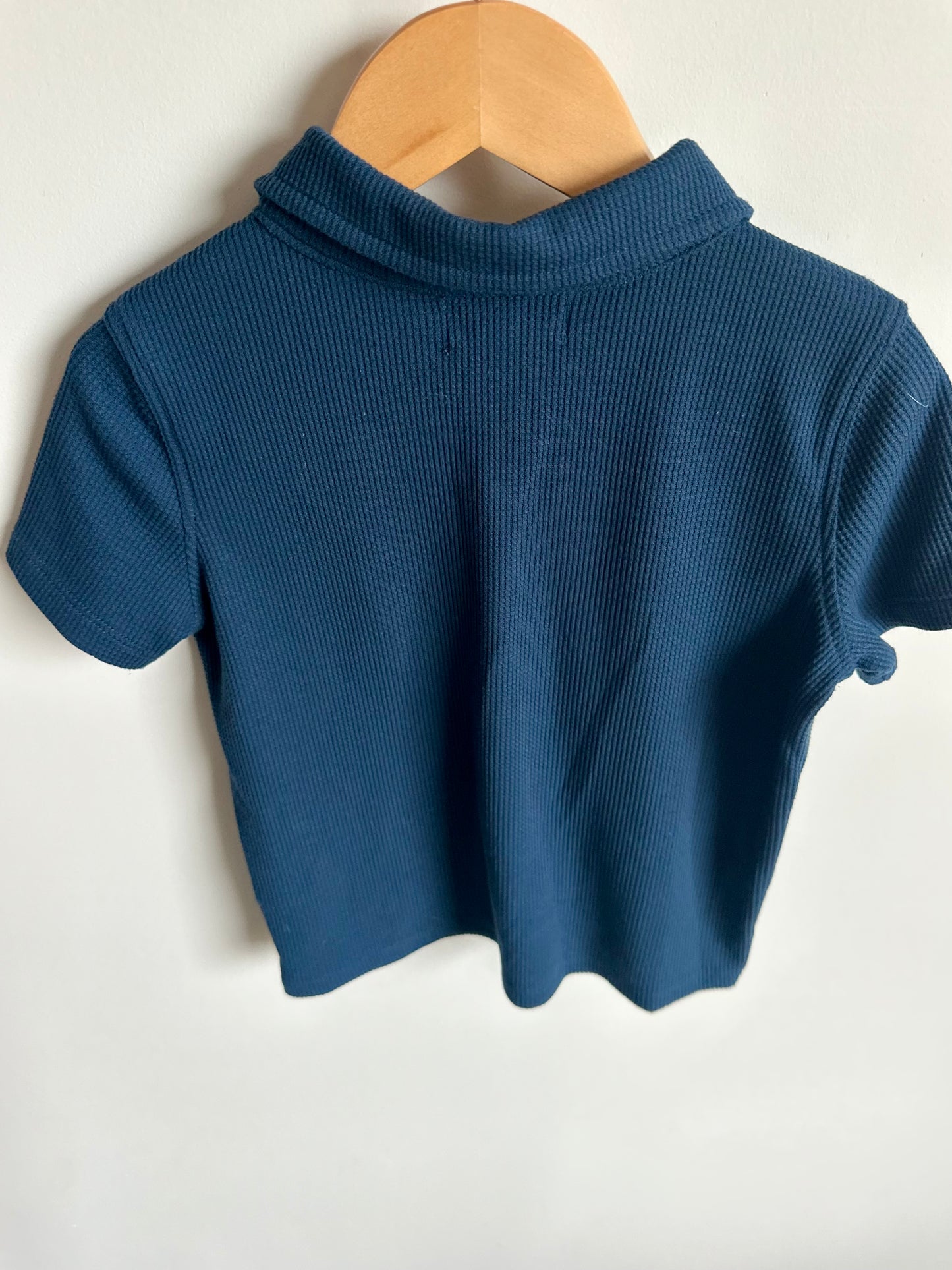 Blue Golf Waffle T-Shirt / 4T