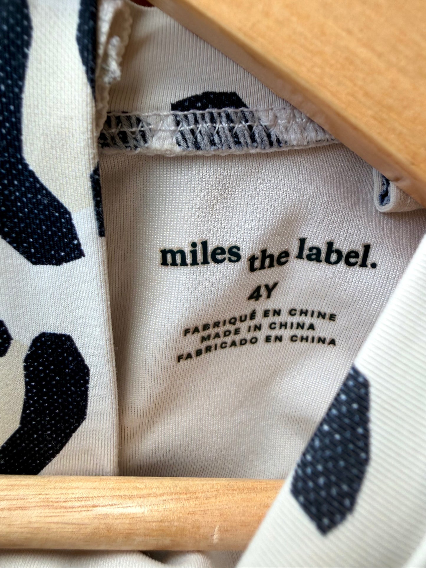 Miles the Label Animal Print Swimsuit / 4 years