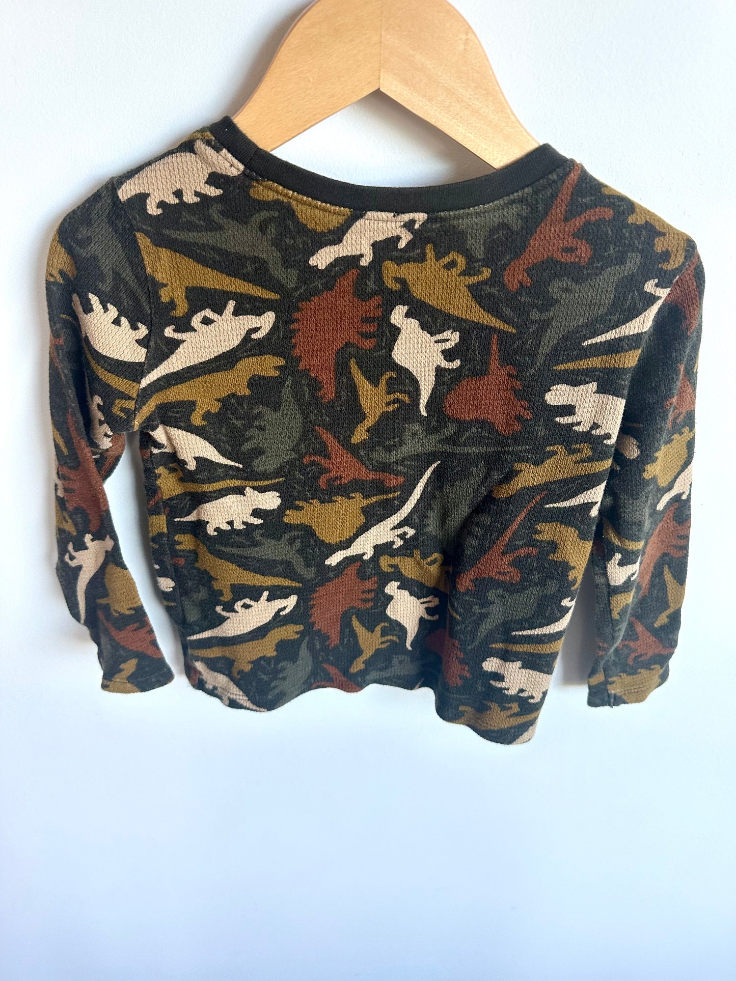 Dinosaur Solid Colours Top / 3T