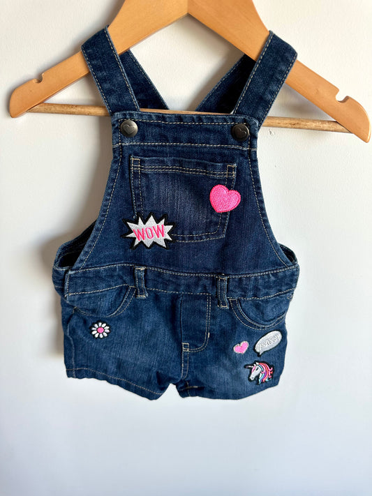 Sassy Jean Overalls / 18-24m