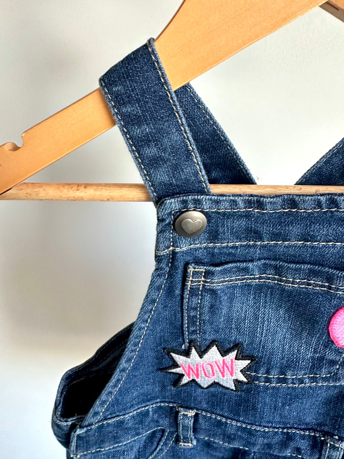 Sassy Jean Overalls / 18-24m