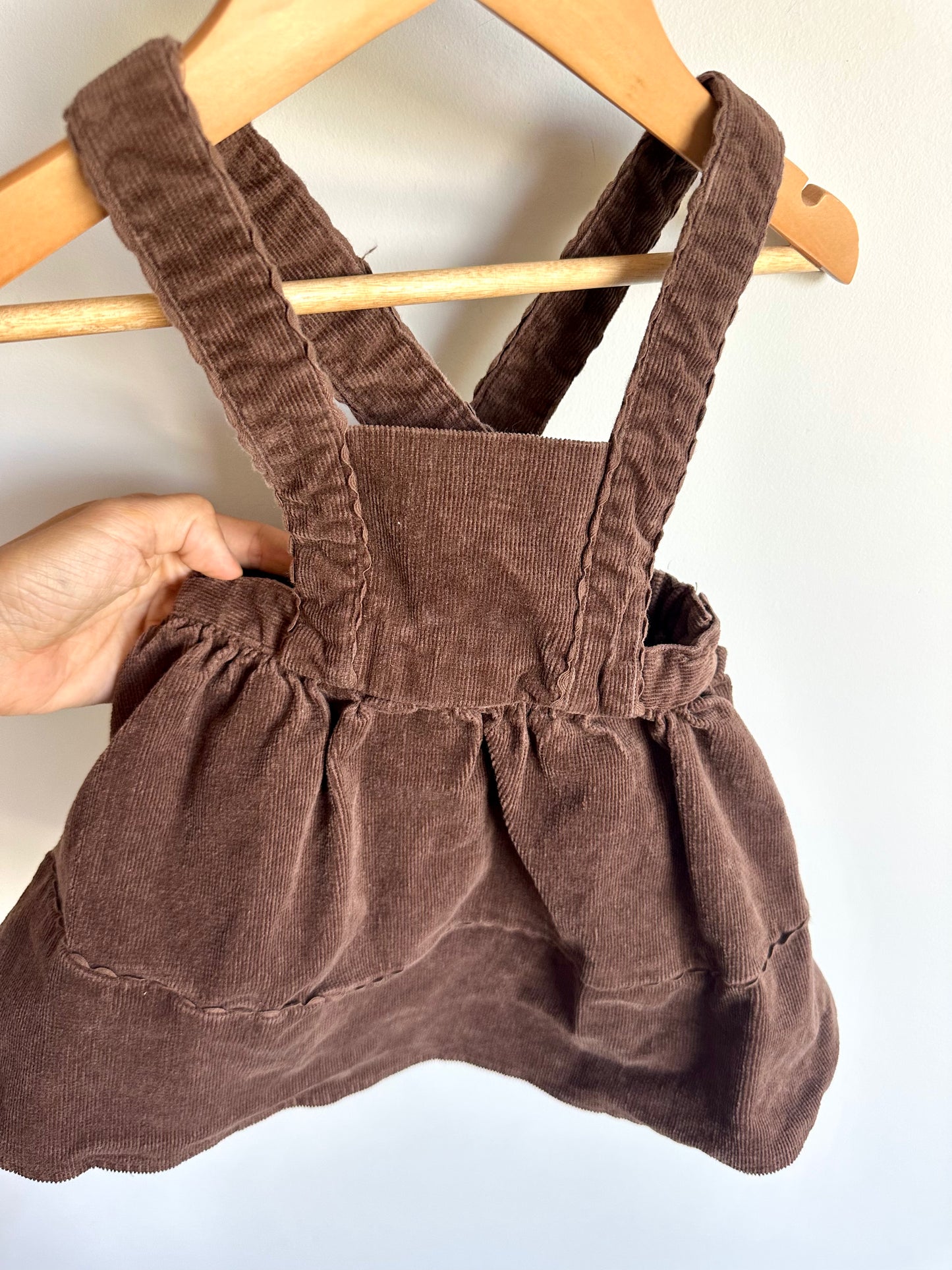 Rylee + Cru Corduroy Pinafore / 18-24m