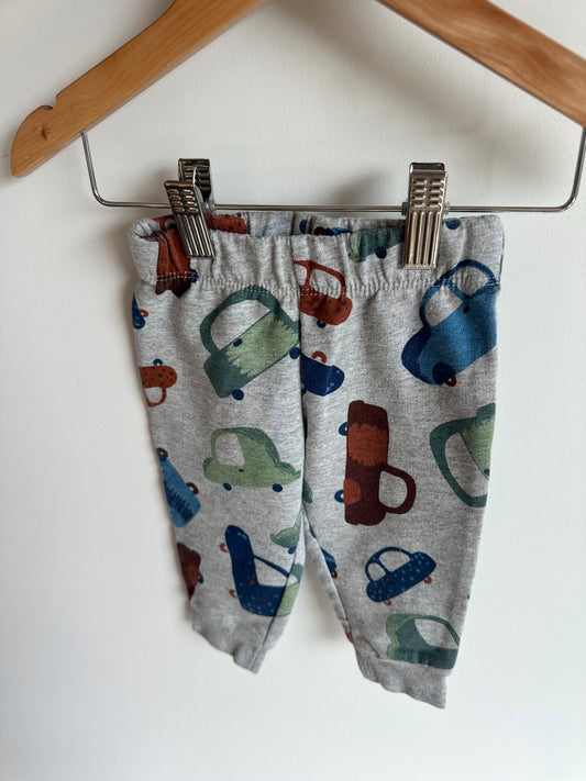 Grey Cars Joggers / 9m